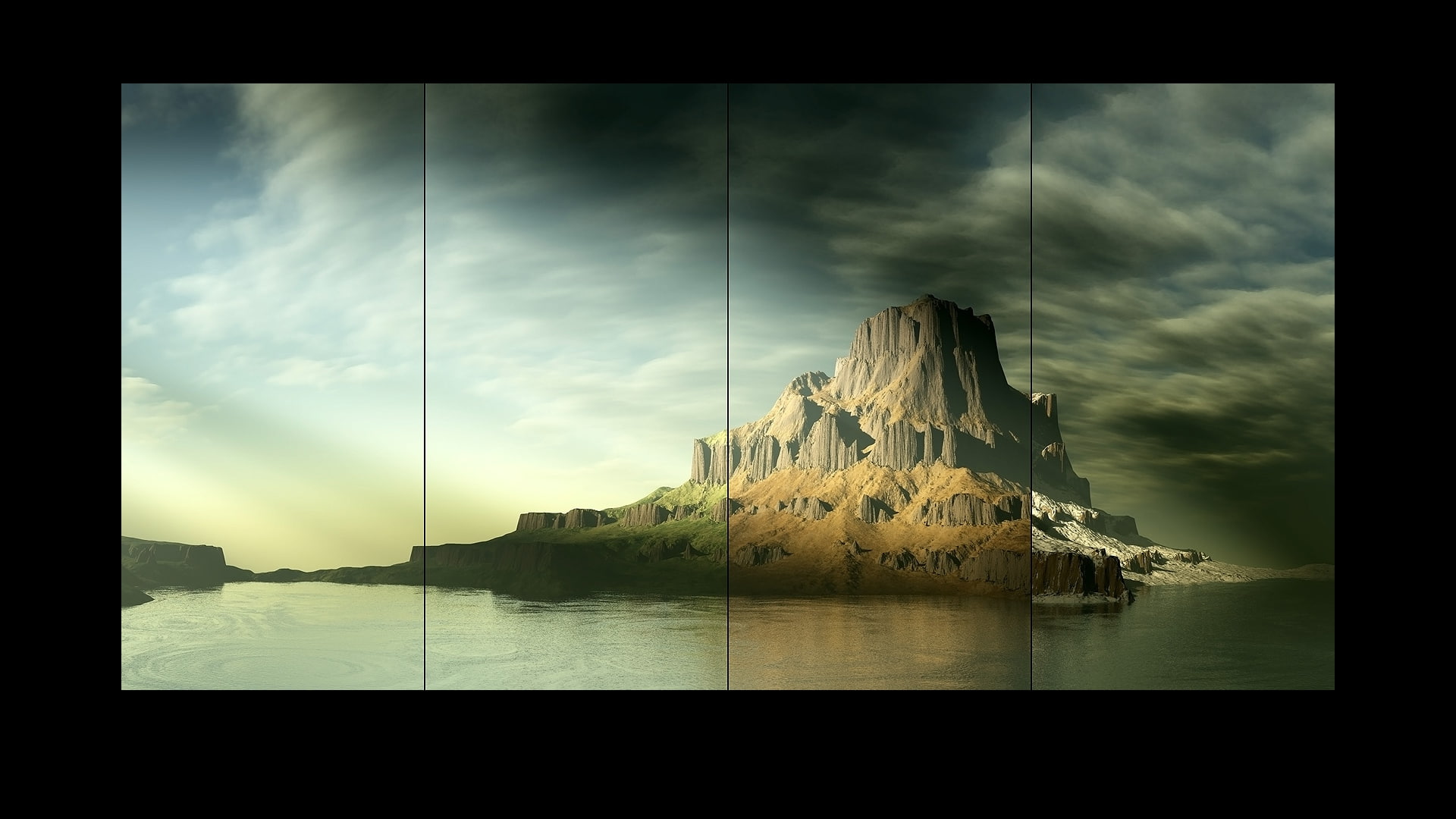 art, 1080P, x, four, seasons, nature, hd, HD Wallpaper
