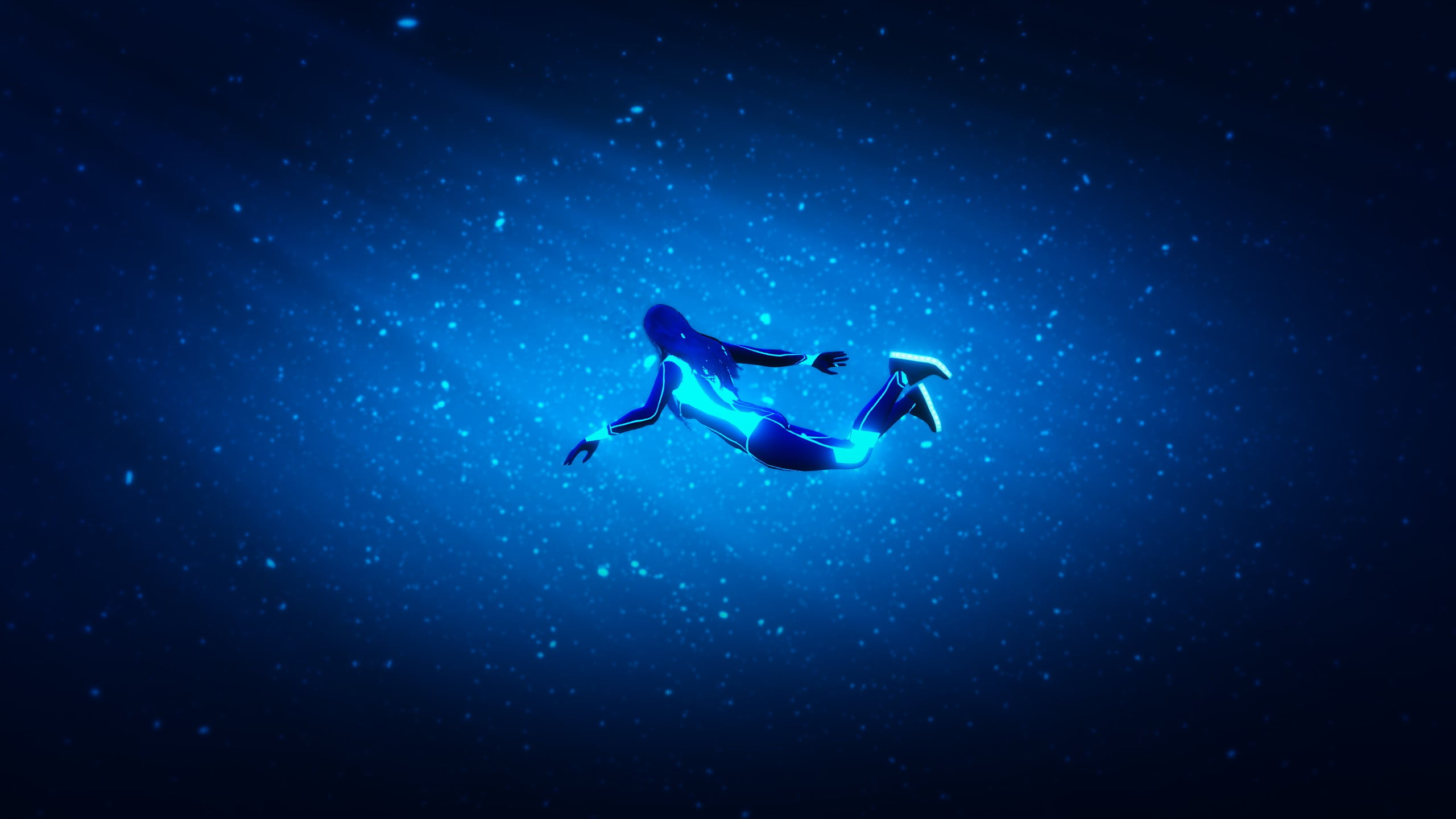 NaturalVision Evolved, Grand Theft Auto V, neon glow, 2K, PC gaming, HD Wallpaper