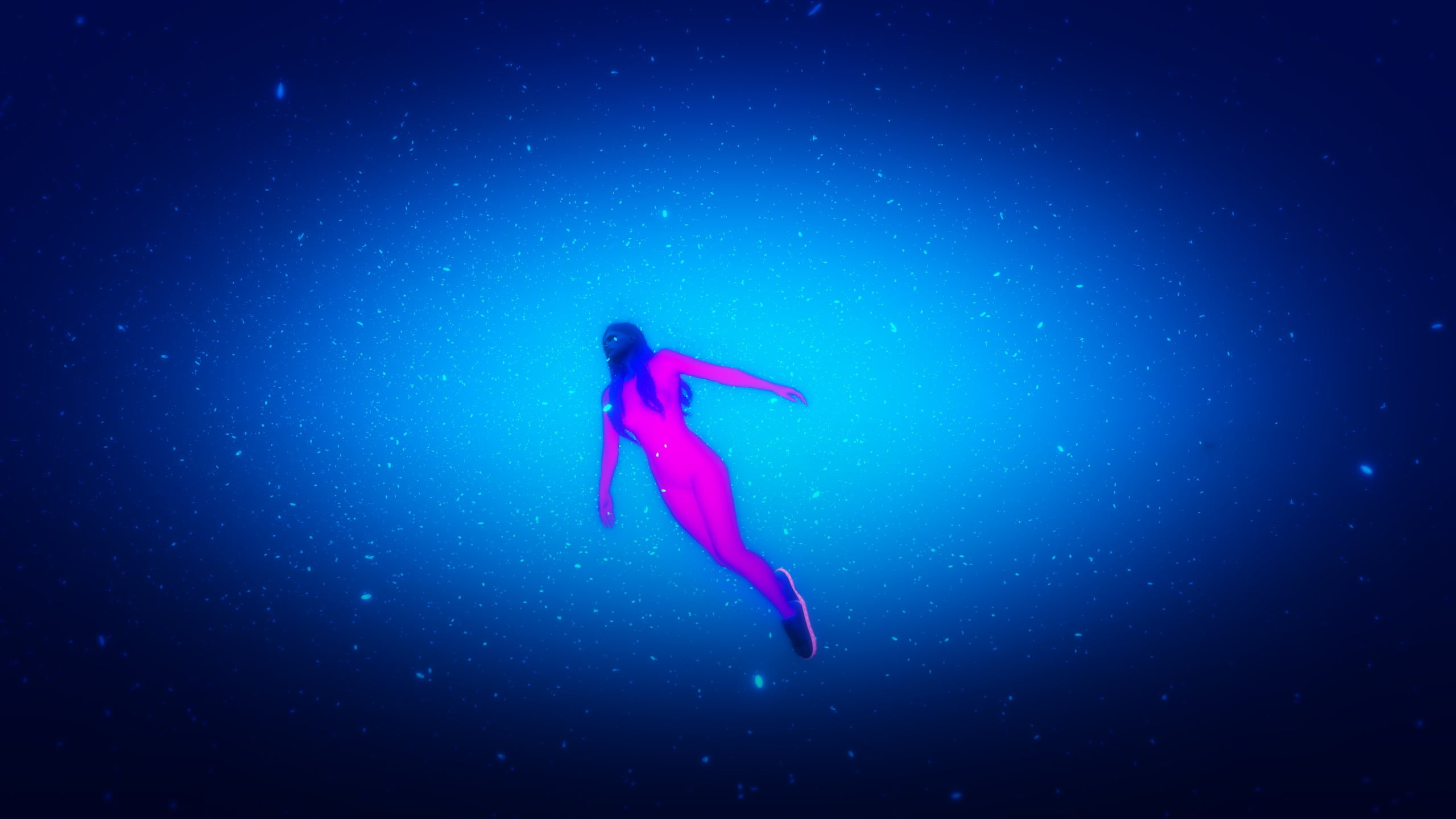 NaturalVision Evolved, neon glow, 2K, PC gaming, Grand Theft Auto V, HD Wallpaper