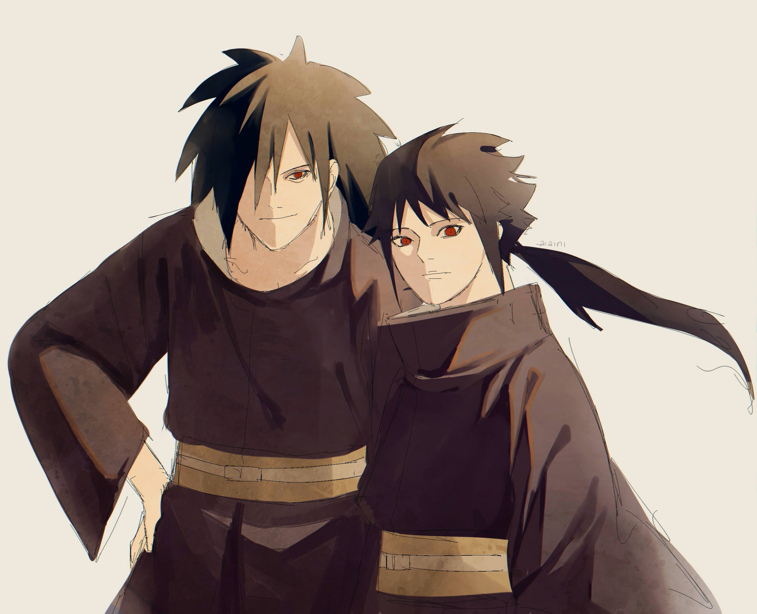1080P, Izuna Uchiha, Naruto, Madara Uchiha, HD Wallpaper