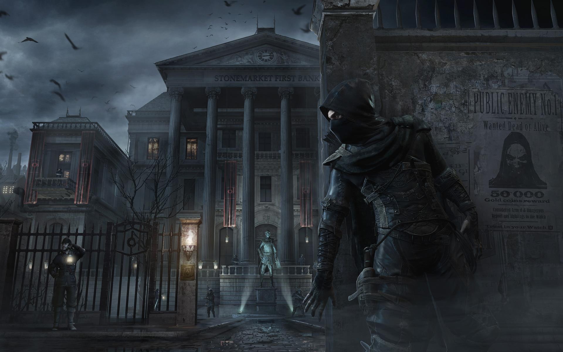 1080P, mission, thief, bank, heist, HD Wallpaper