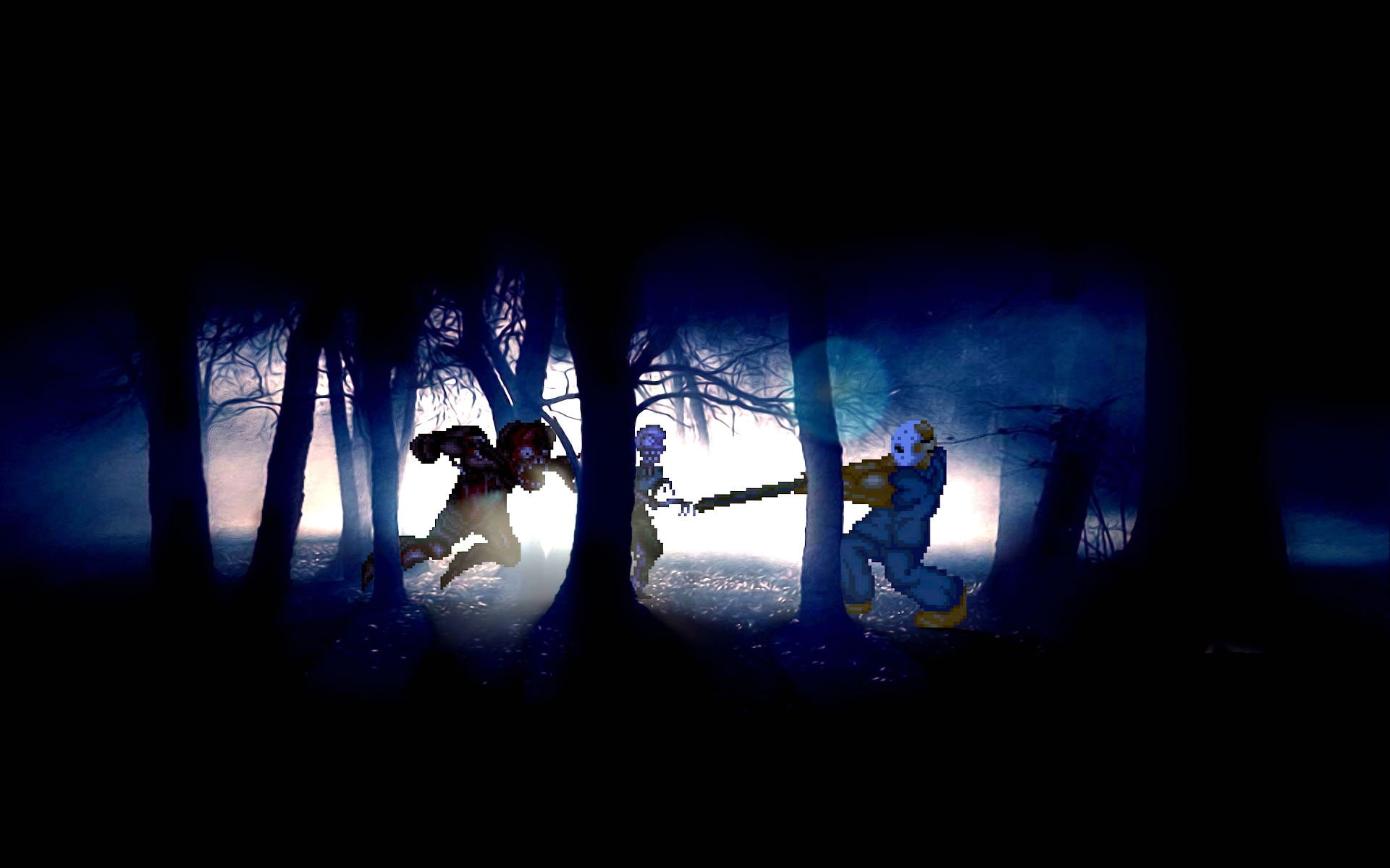 arcade, dark, action, creature, fantasy, warrior, evil, horror, monster, slasher, 1080P, fighting, HD Wallpaper