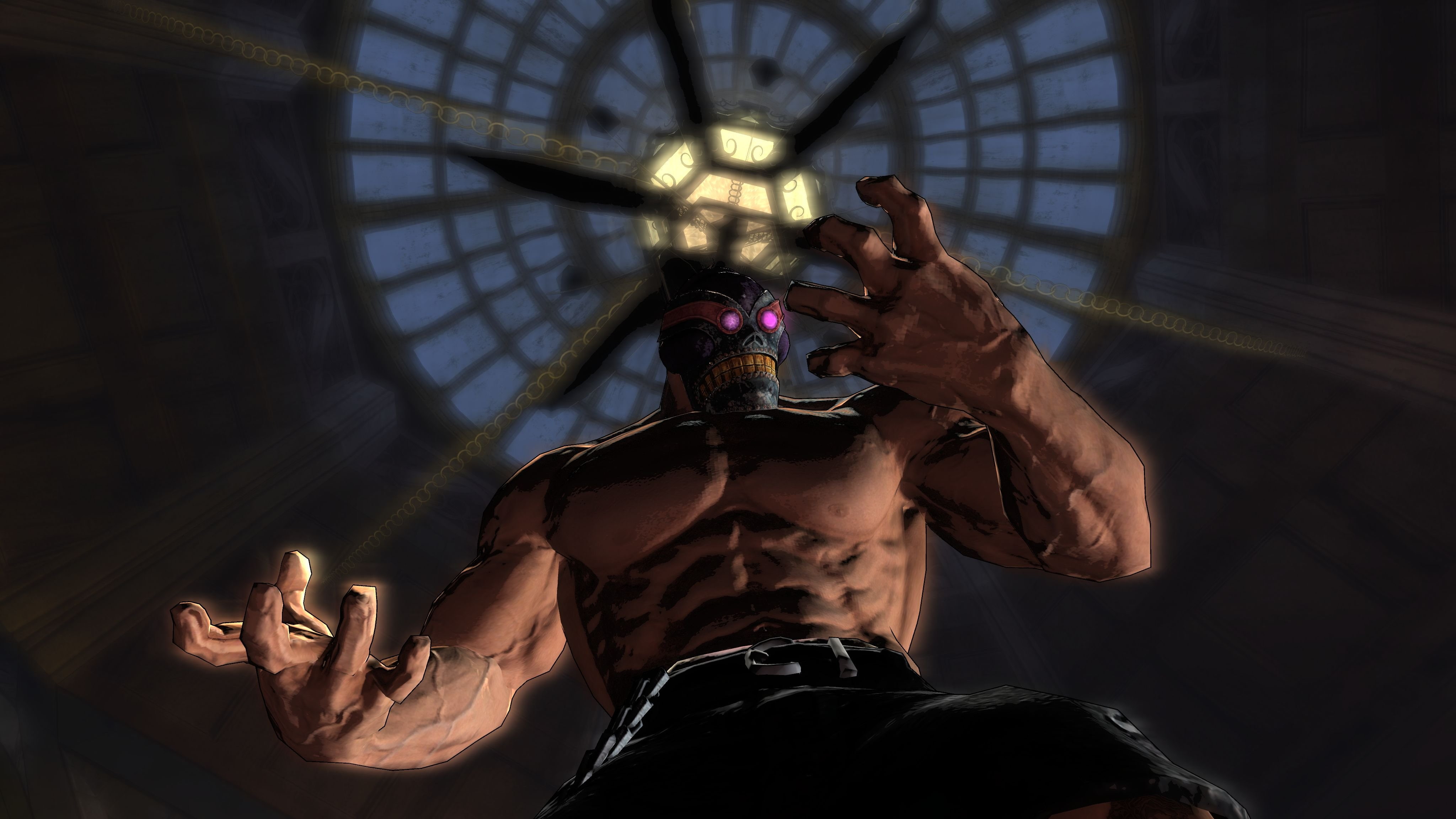 arcade, blood, monster, slasher, evil, warrior, fantasy, dark, action, fighting, creature, 4K, horror, HD Wallpaper