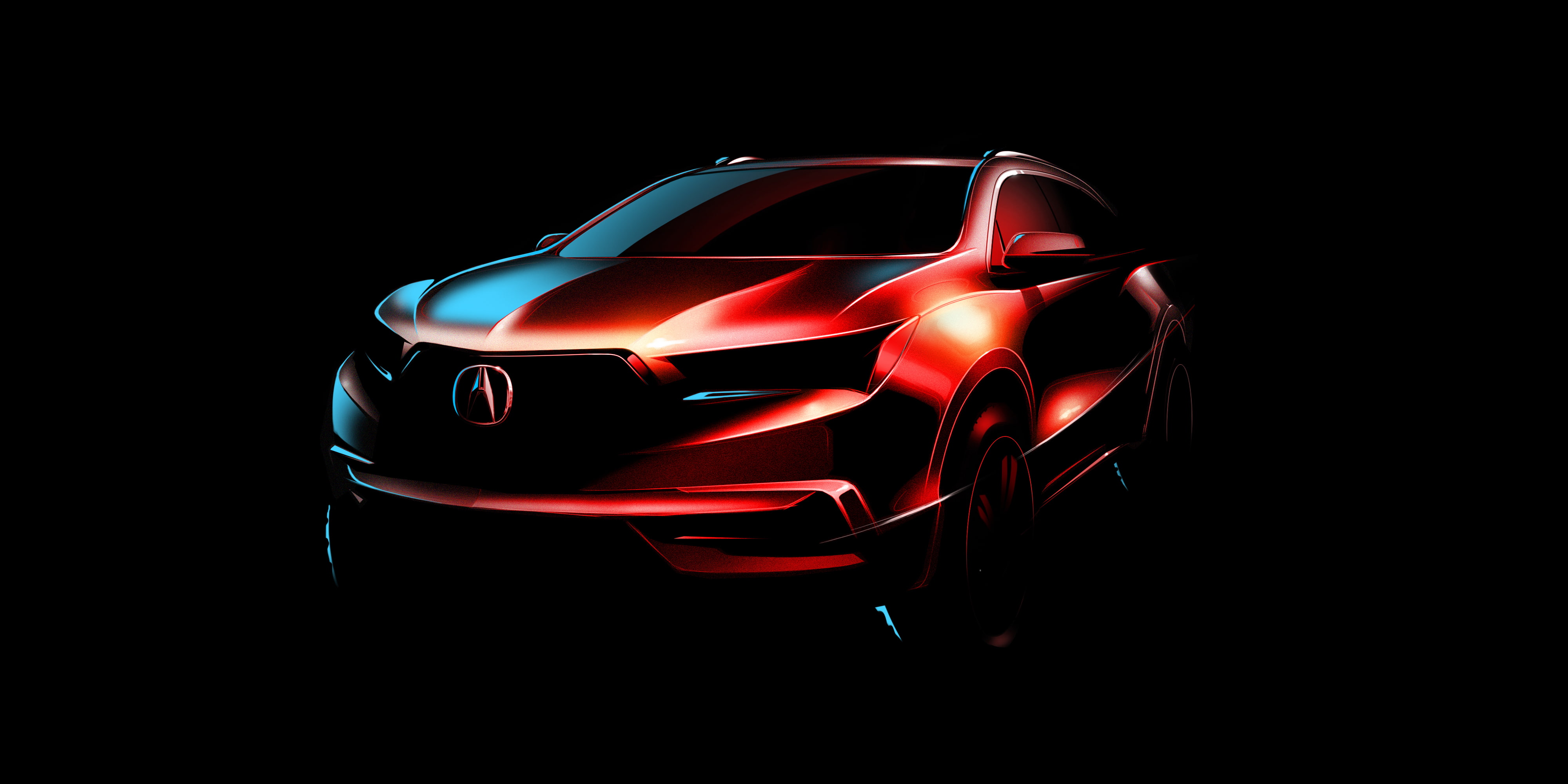 2016, auto, 4K, redesigned, reengineered, international, and, 2017, debut, mdx, york, new, show, acura, HD Wallpaper