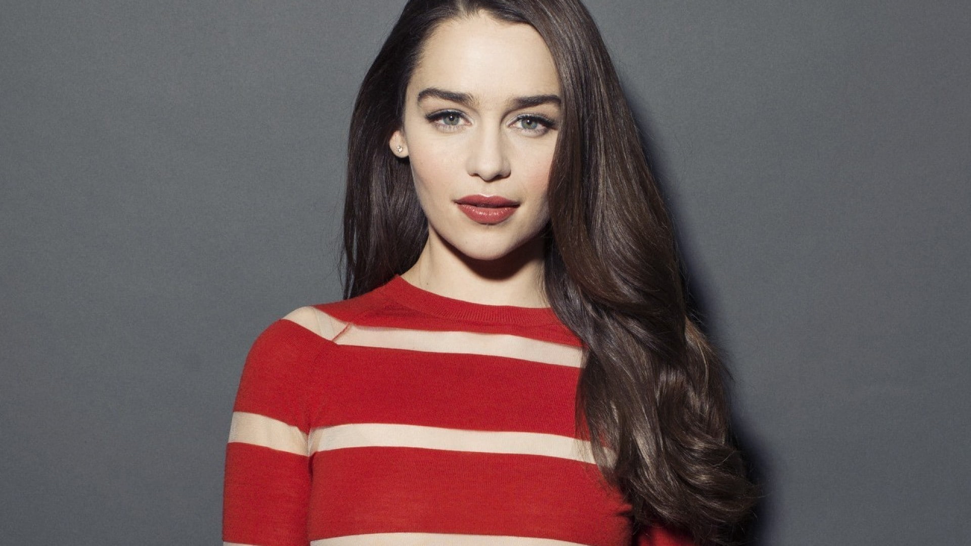 women, mother of dragons, 1080P, Emilia Clarke, looking at viewer, actress, HD Wallpaper