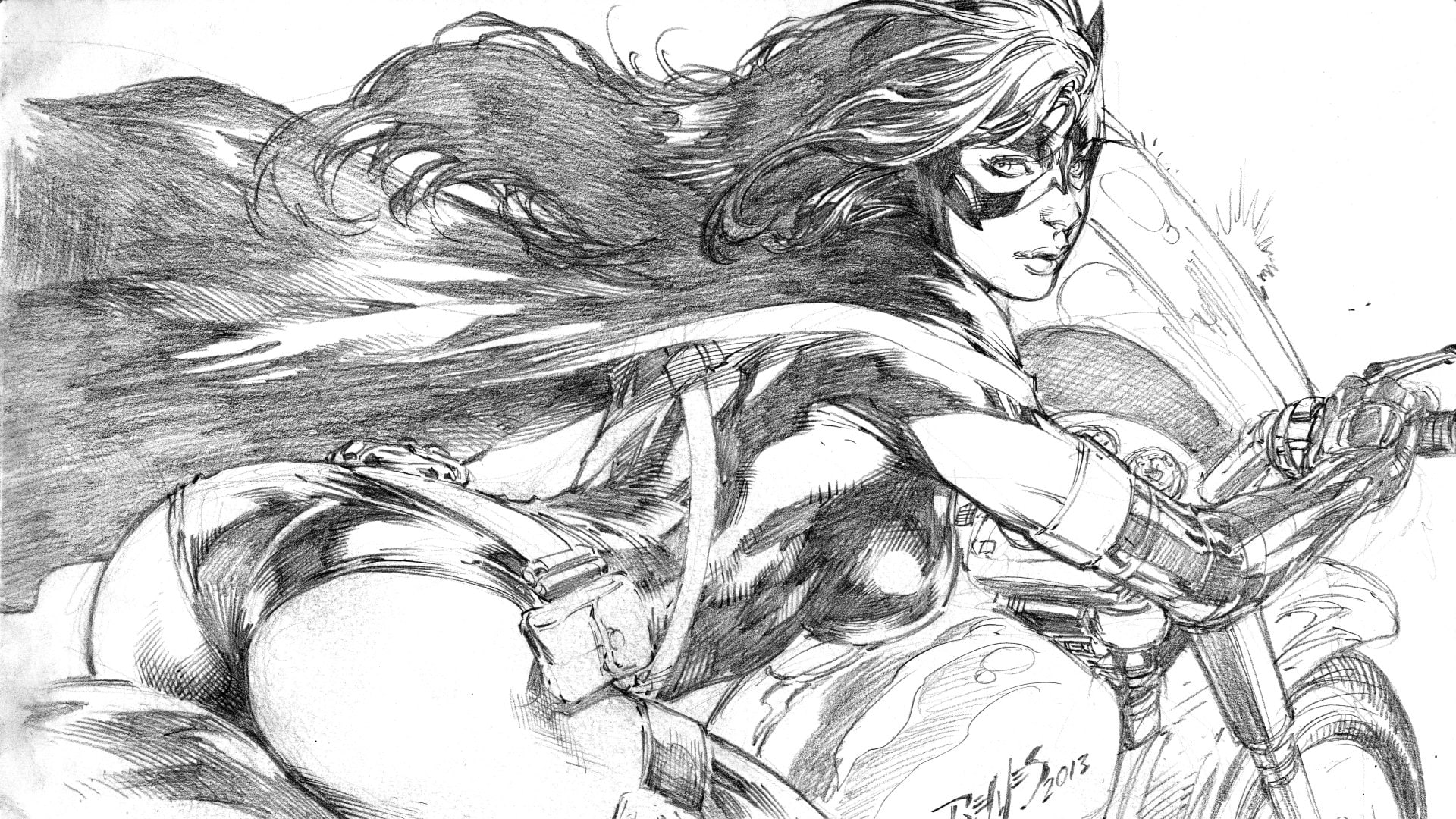 Comics, 1080P, Huntress (DC Comics), Huntress, HD Wallpaper
