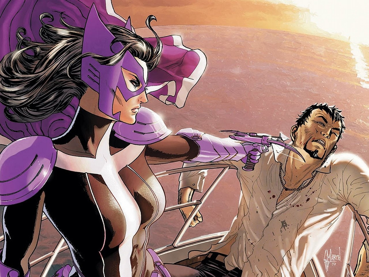 Comics, 720P, Huntress, HD Wallpaper