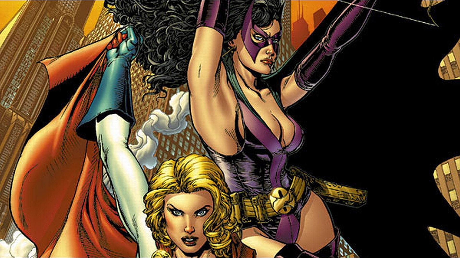 1080P, Comics, Huntress, HD Wallpaper