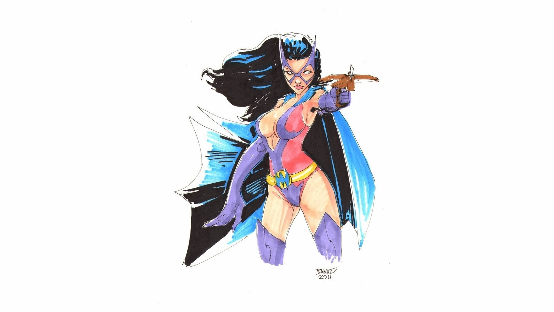 Huntress, Comics, 720P, HD Wallpaper