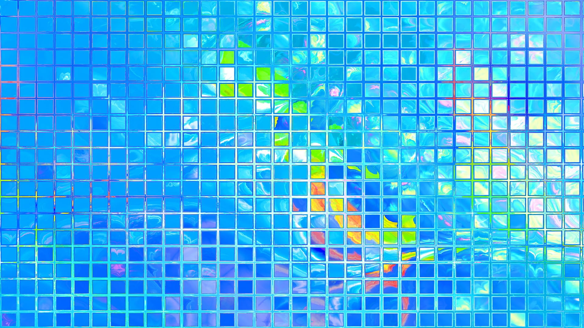 digital art, Squares, colorful, texture, colors, 1080P, abstact, HD Wallpaper
