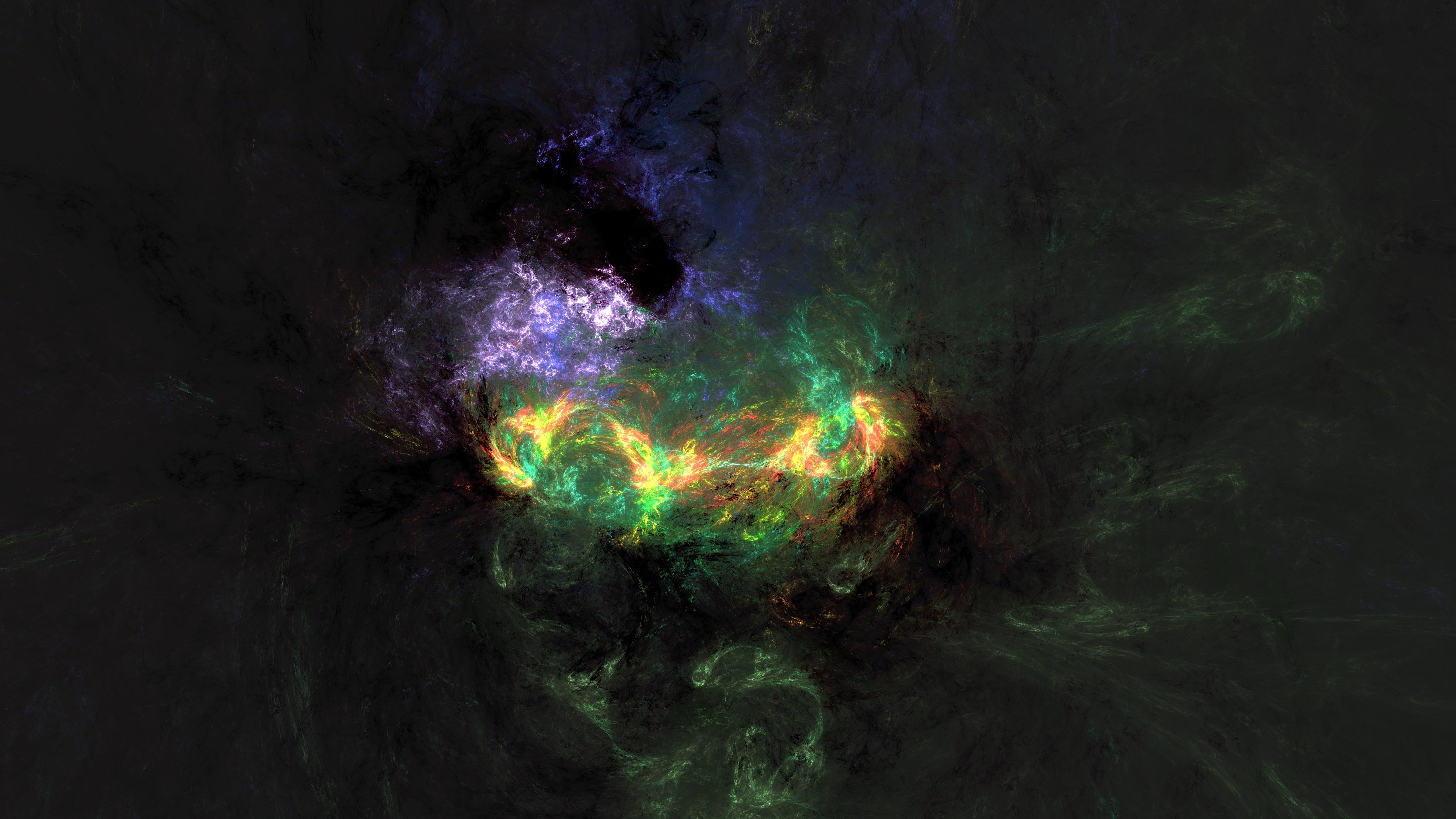5K, fraktaali, abstact, fractal art, fractal, HD Wallpaper