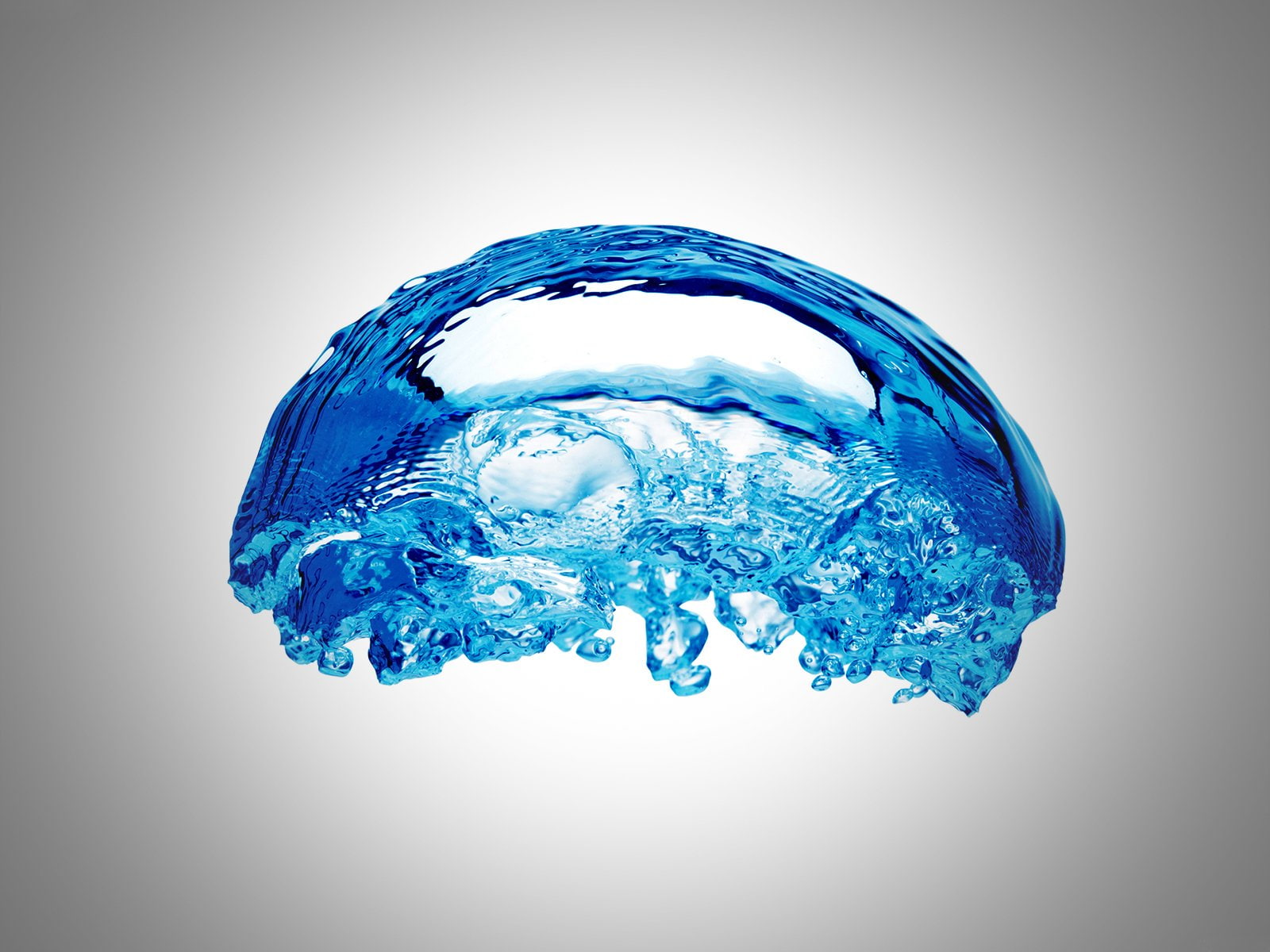 blue, 720P, abstact, white, HD Wallpaper