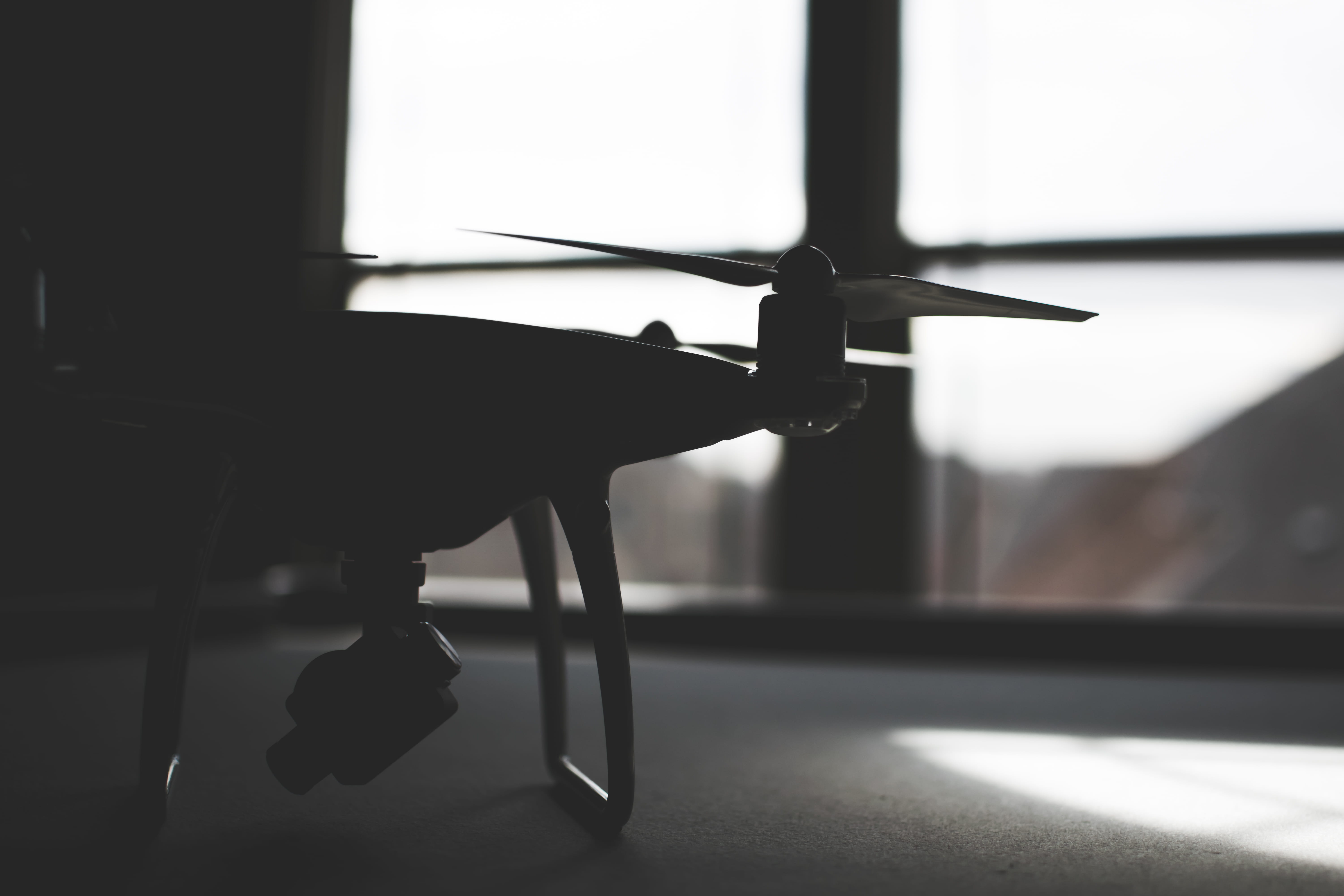 seat, day, single object, dji, indoors, air vehicle, transparent, close-up, focus on foreground, phantom 4, flooring, still life, glass - material, absence, HD Wallpaper