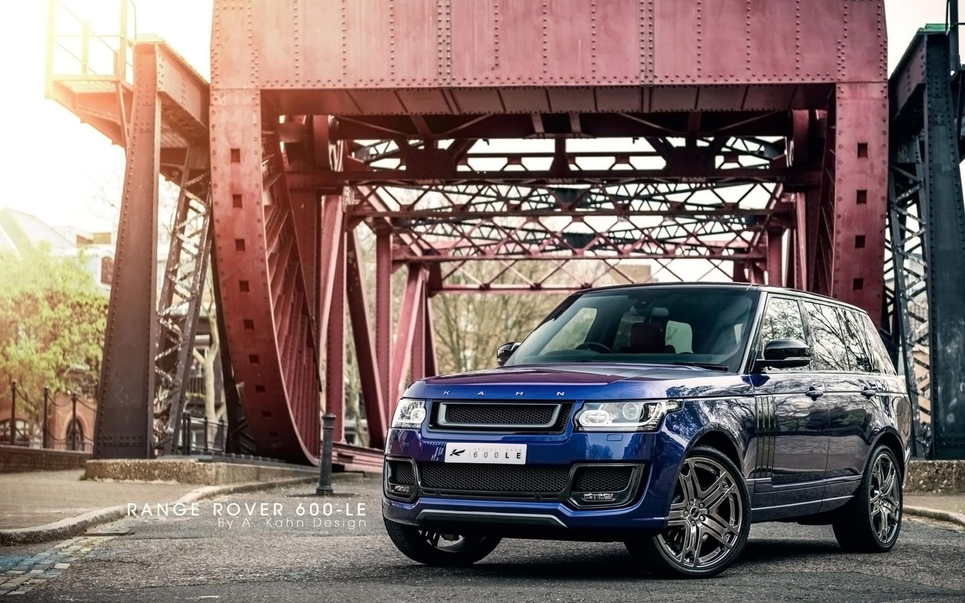 le, 600le, vogue, rover, suv, cars, design, land rover, kahn, blue, range, 2014, 1080P, HD Wallpaper