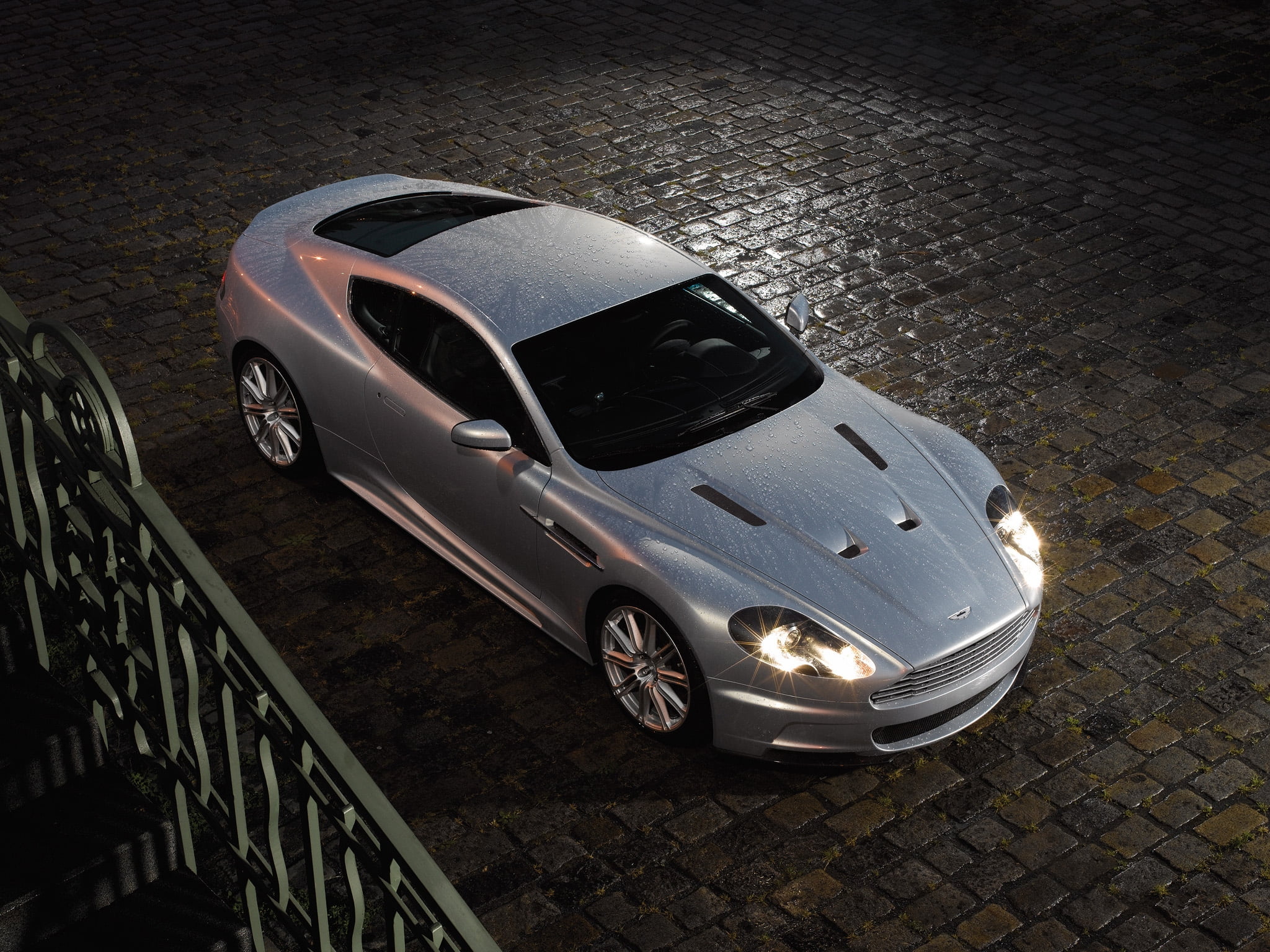 day, high angle view, metal, toy, headlight, mode of Transport, 2008, side View, car, metallic silver, sedan, silver, exhibition, architecture, sports Car, HD Wallpaper