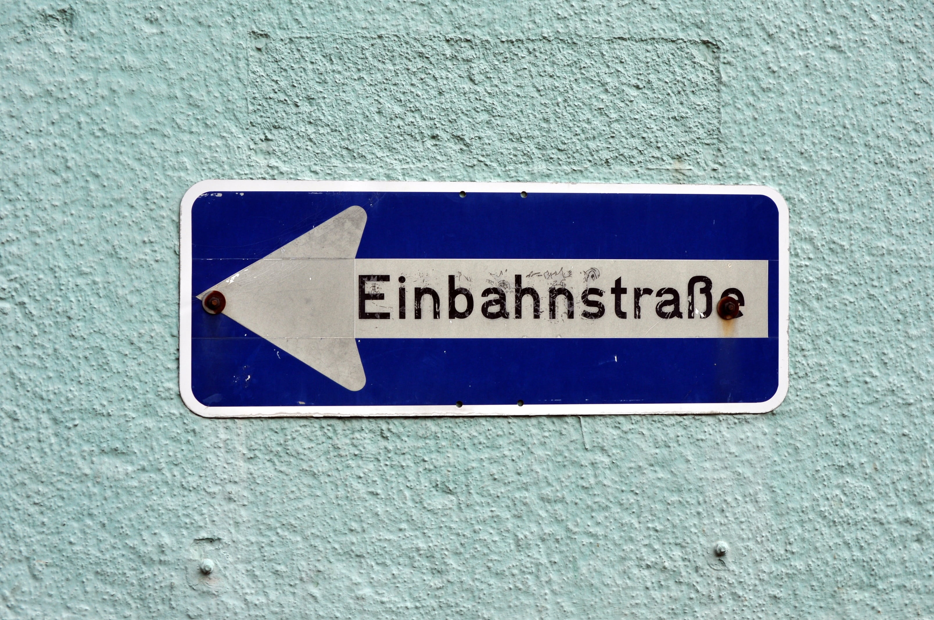 guidance, information sign, wall - building feature, built structure, road sign, communication, script, close-up, information, blue, symbol, no people, HD Wallpaper