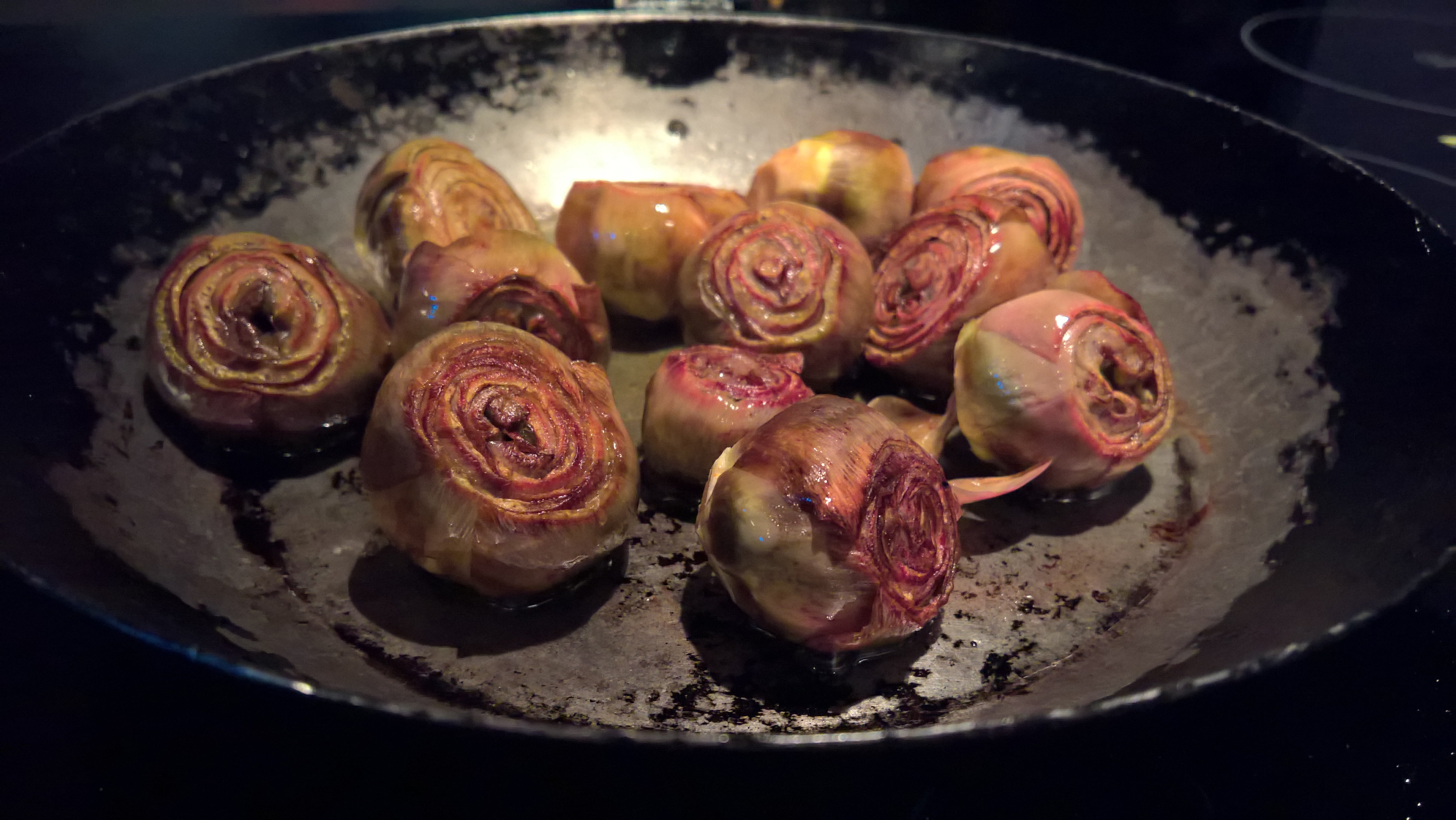 appliance, heat - temperature, healthy eating, artichokes, kitchen utensil, meat, 5K, pan, freshness, no people, preparing food, household equipment, food, HD Wallpaper