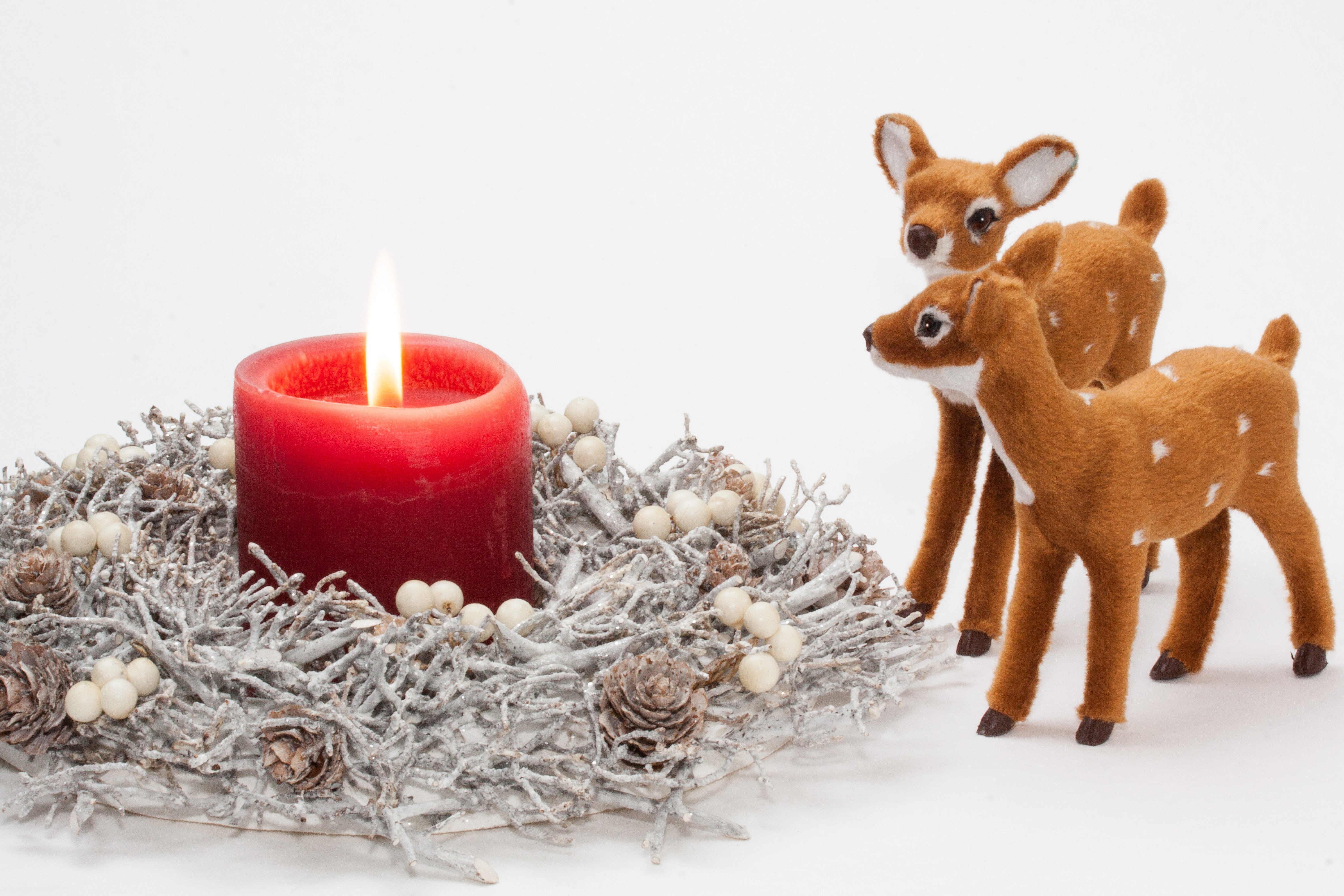 joy, cheesy, advent, indoors, studio shot, 4K, decoration, christmas ornament, snow, no people, brown, winter, flame, animal, animal themes, christmas, HD Wallpaper