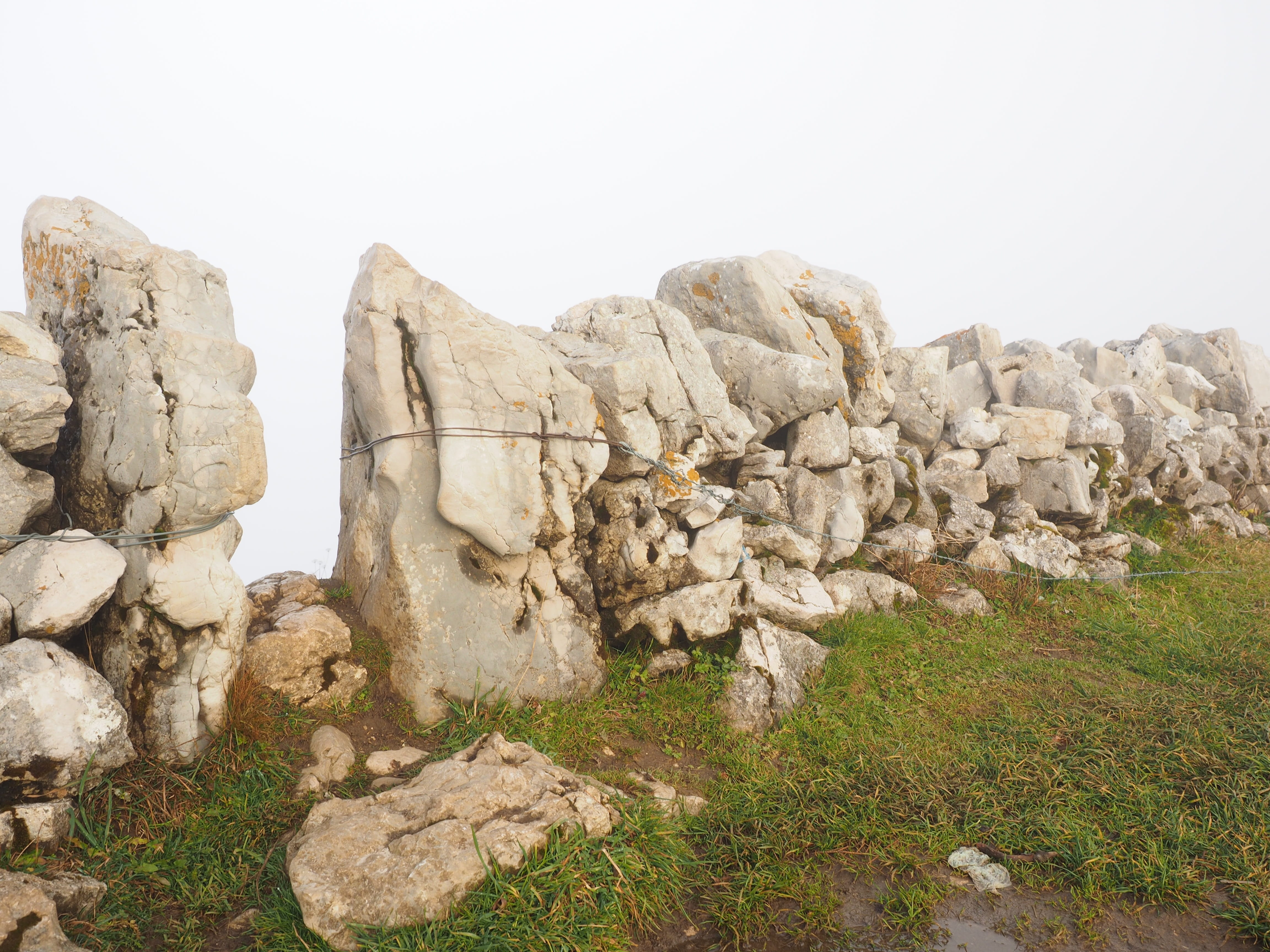 rock, nature, non-urban scene, rock - object, plant, environment, swiss jura, agriculture, sky, rock formation, Passage, 4K, outdoors, Dry Stone Wall, HD Wallpaper