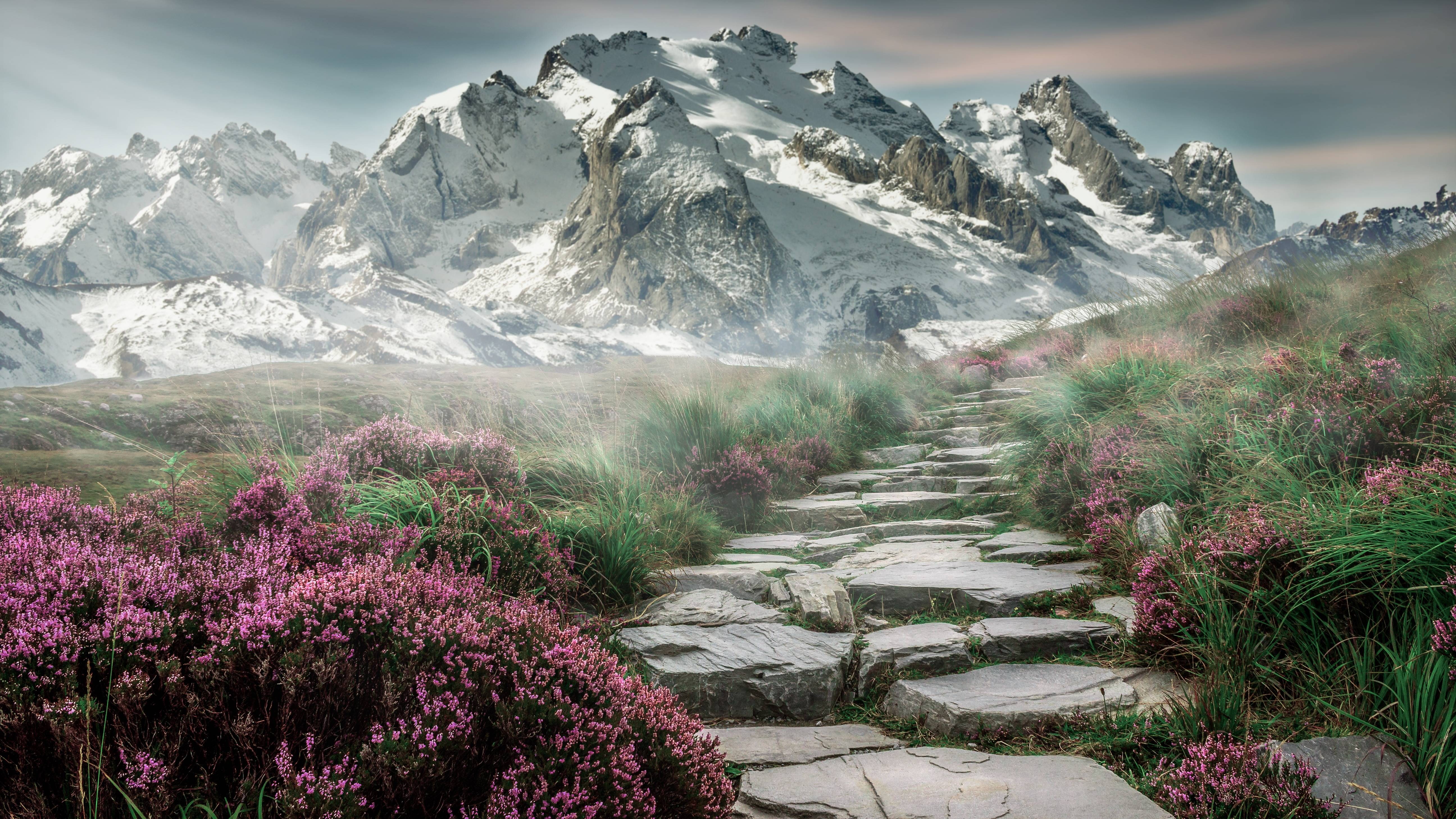 mountain, mountains, steinweg, 5K, landscape, HD Wallpaper