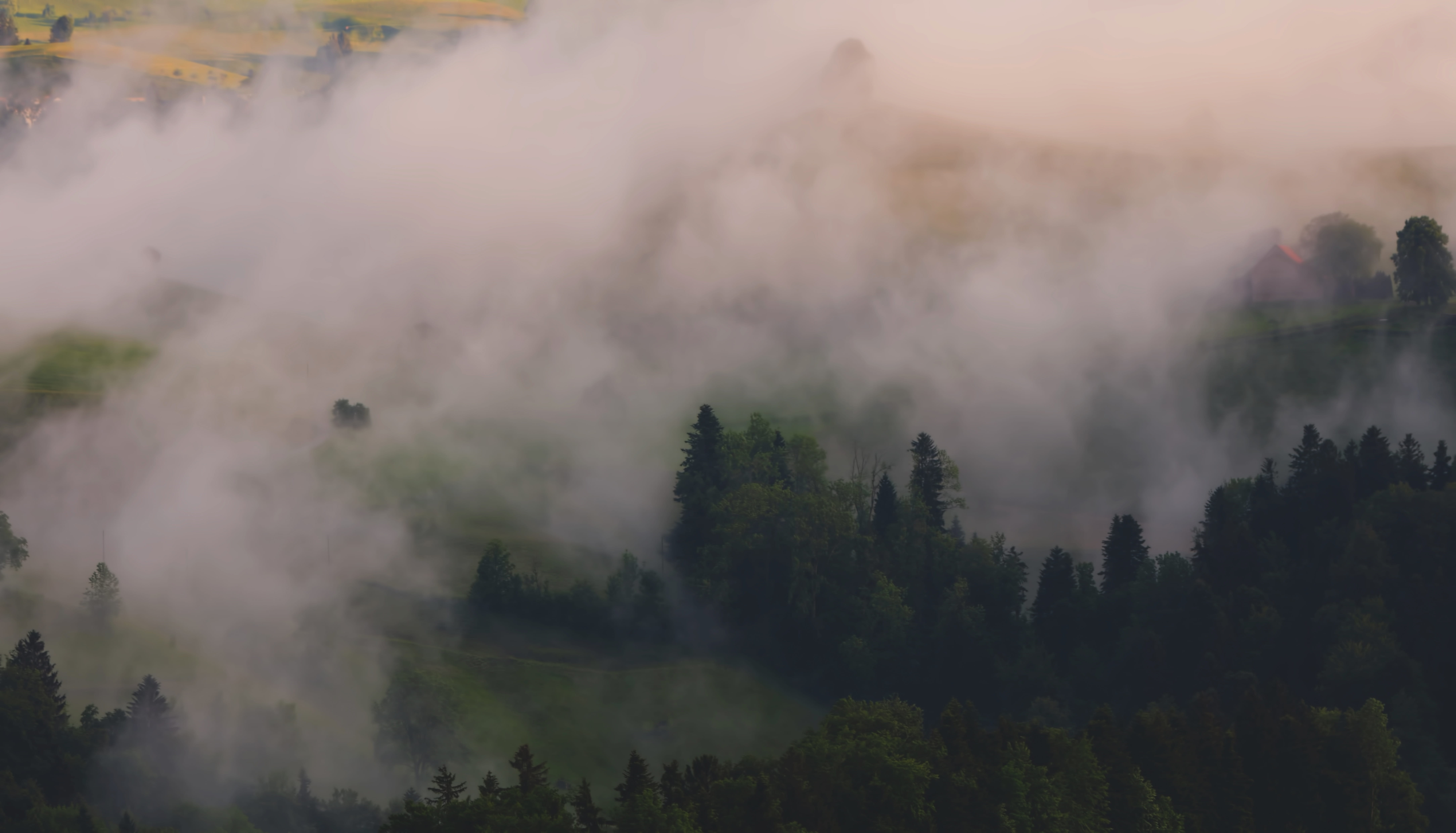 cloud, 8K, land, rain, mist, growth, smoke - physical structure, sun, farm, light, background, pollution, beauty in nature, tranquility, no people, HD Wallpaper