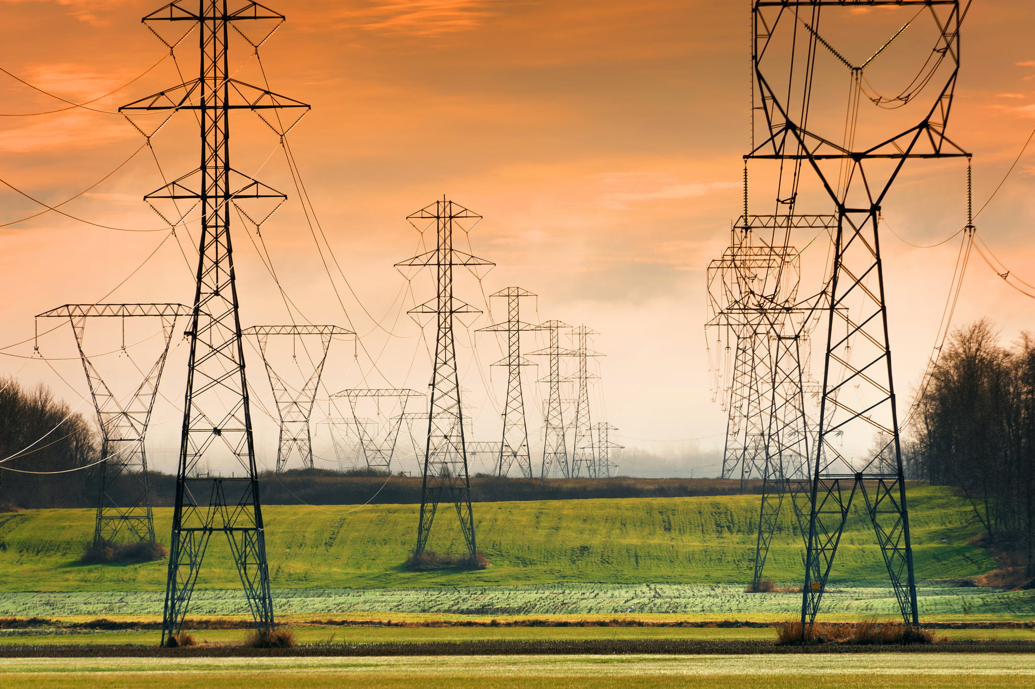 power lines, nature, rural scene, environment, powerlines, power supply, landscape, electricity, power line, beauty in nature, fuel and power generation, HD Wallpaper