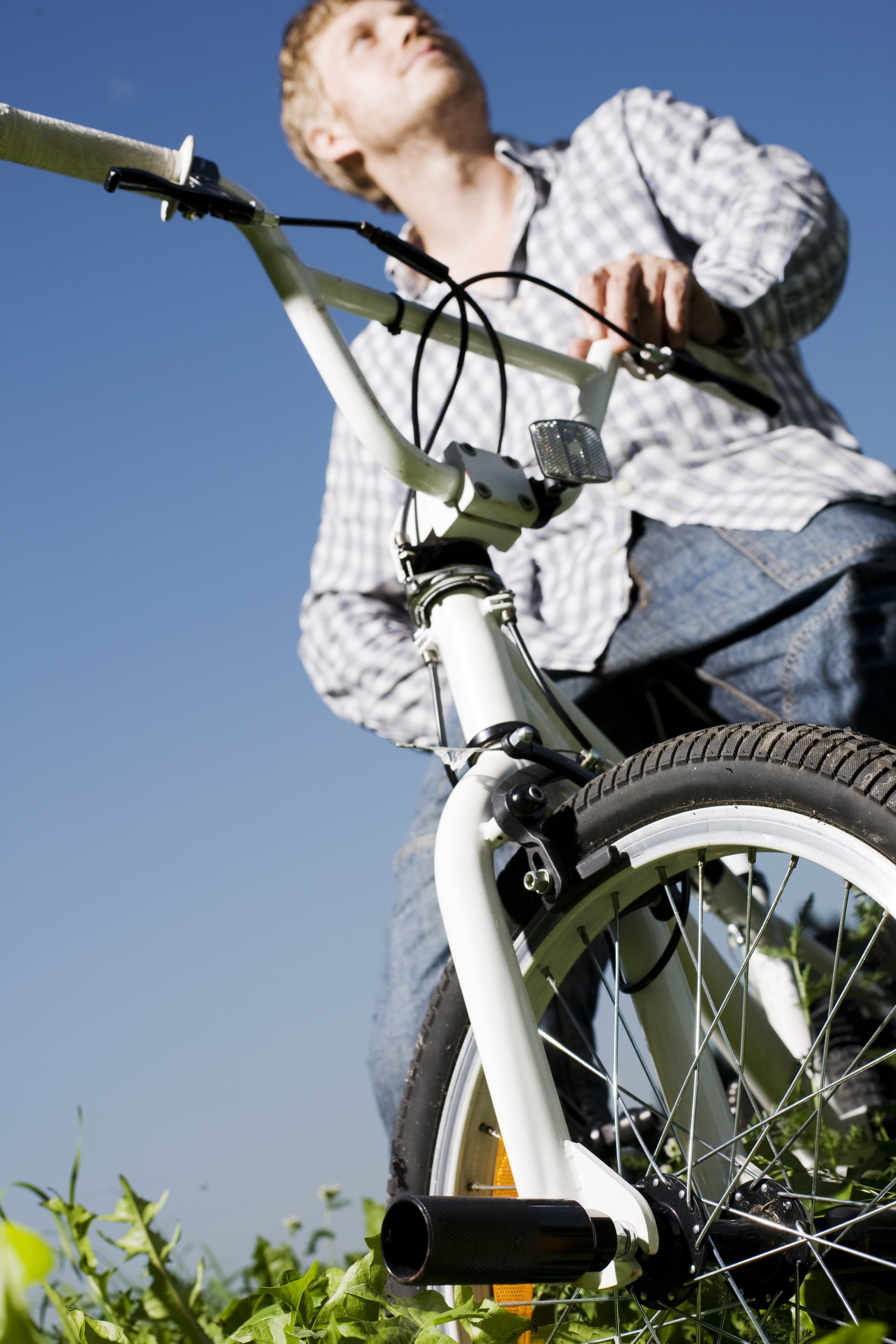 forest path, transportation, cyclists, hiking, bike ride, sunlight, mode of transportation, tour, bmx, cycle, low angle view, adults only, sporty, sport, Phone HD Wallpaper