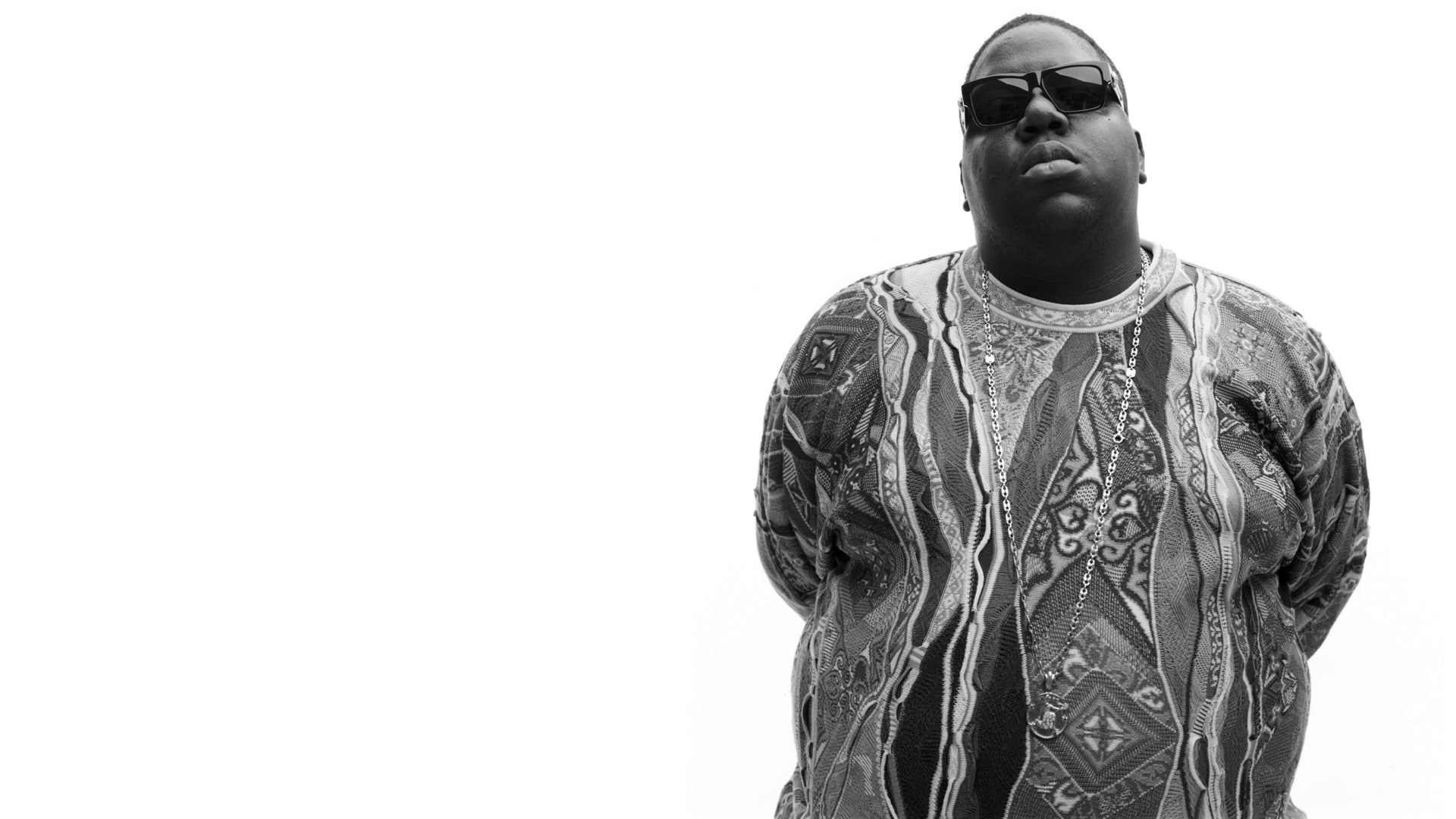 Glasses, front view, lifestyles, young men, white background, one person, looking, The notorious big, mid adult, studio shot, mid adult men, standing, casual clothing, HD Wallpaper