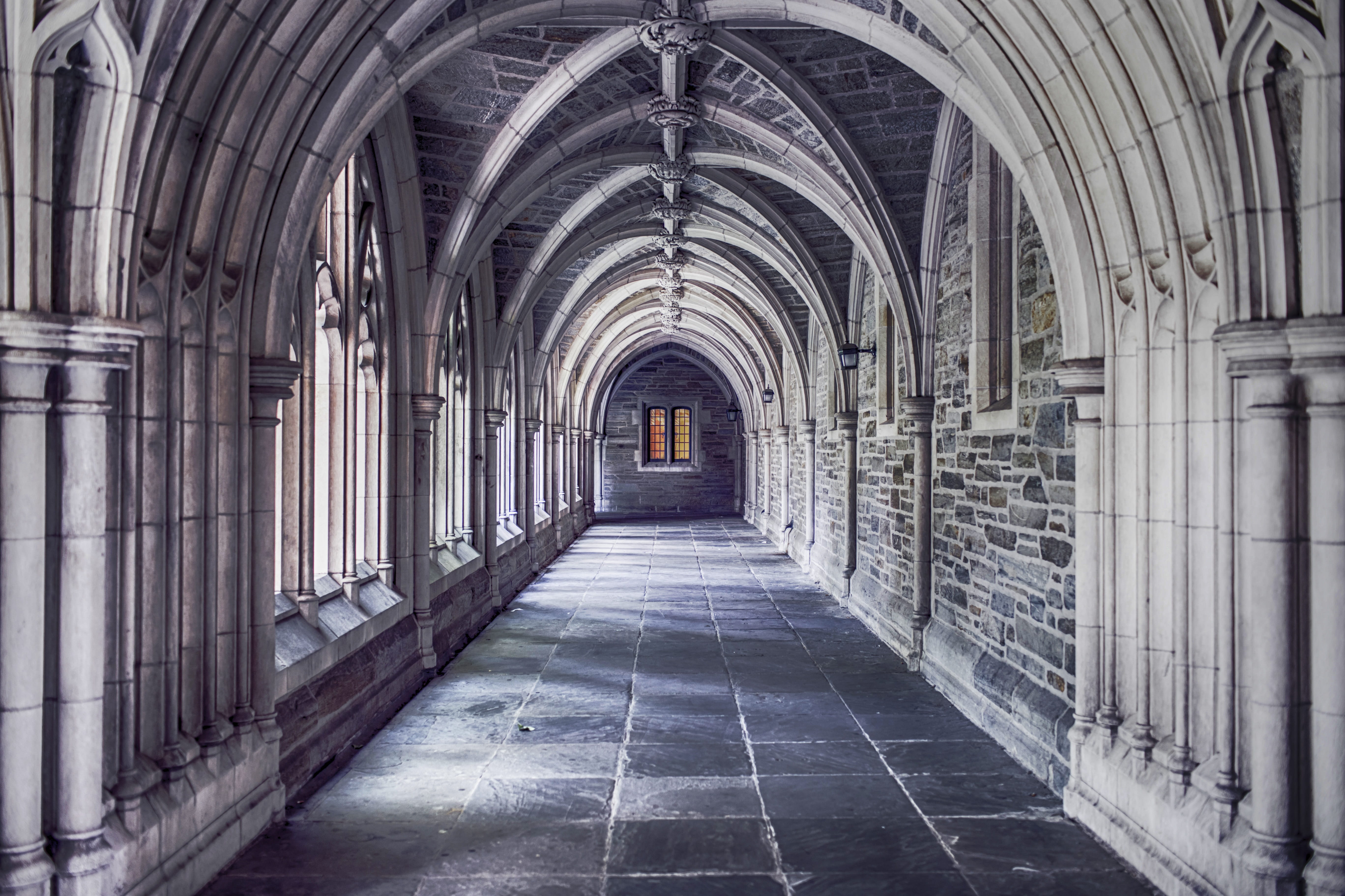 ceiling, 5K, indoors, abbey, flooring, religion, history, historic, church, colonnade, architectural, spirituality, the way forward, belief, no people, HD Wallpaper