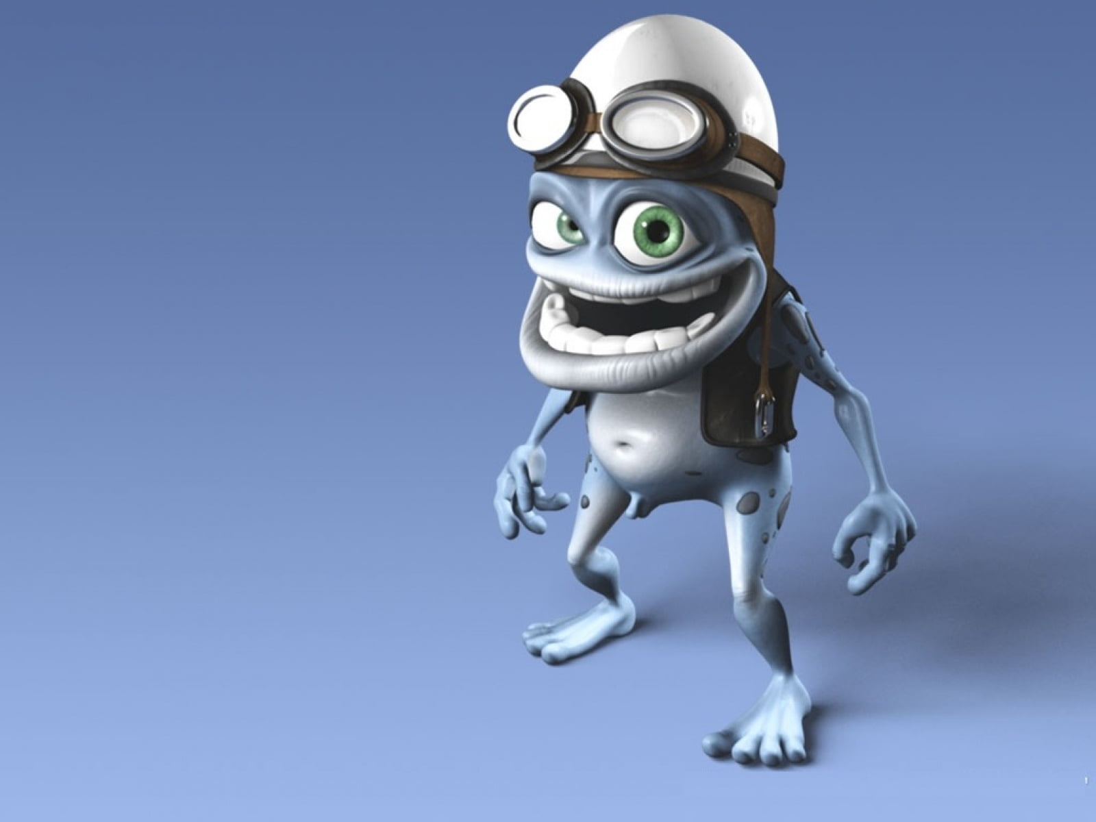 monster, blue, copy space, nature, clear sky, no People, toy, art and craft, technology, animal, smile, cap, illustration, representation, human representation, HD Wallpaper