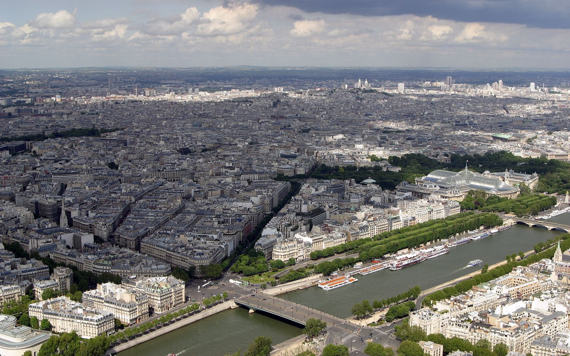 town, cityscape, 1080P, urban, buildings, arhitecture, HD Wallpaper