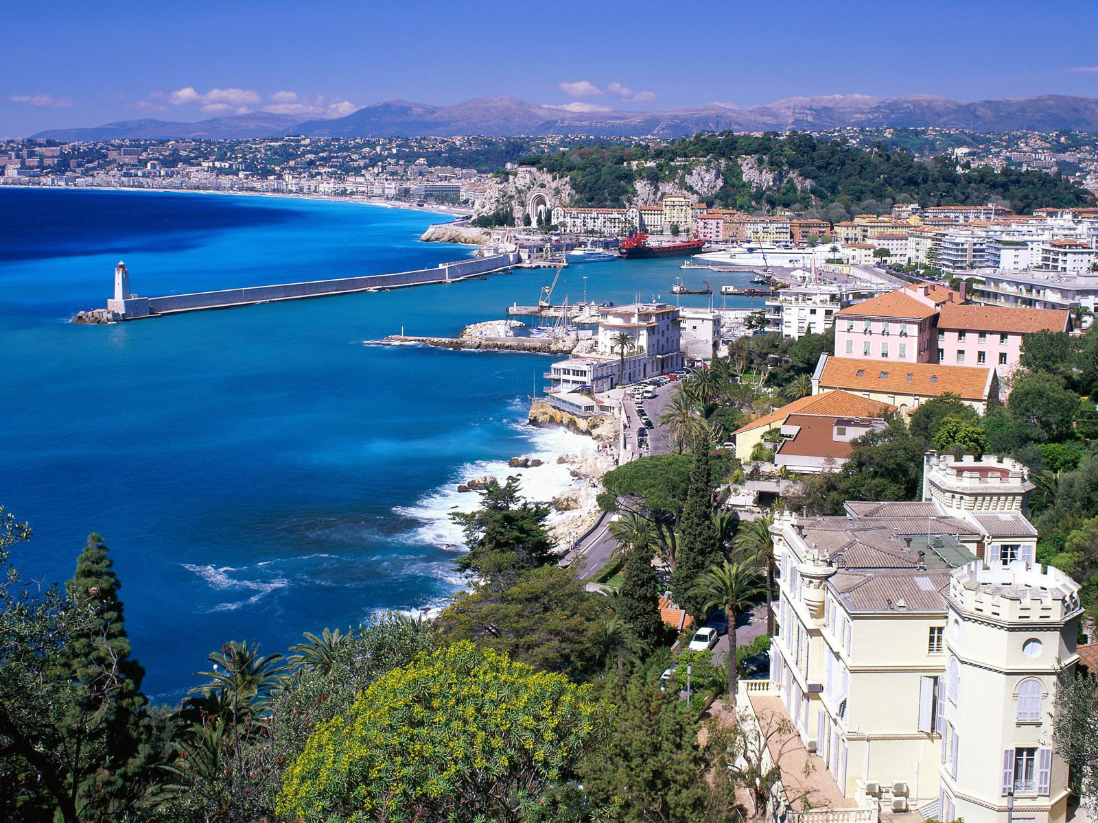 travel and world, coastal, france, 720P, world, hd, nice, view, travel, HD Wallpaper