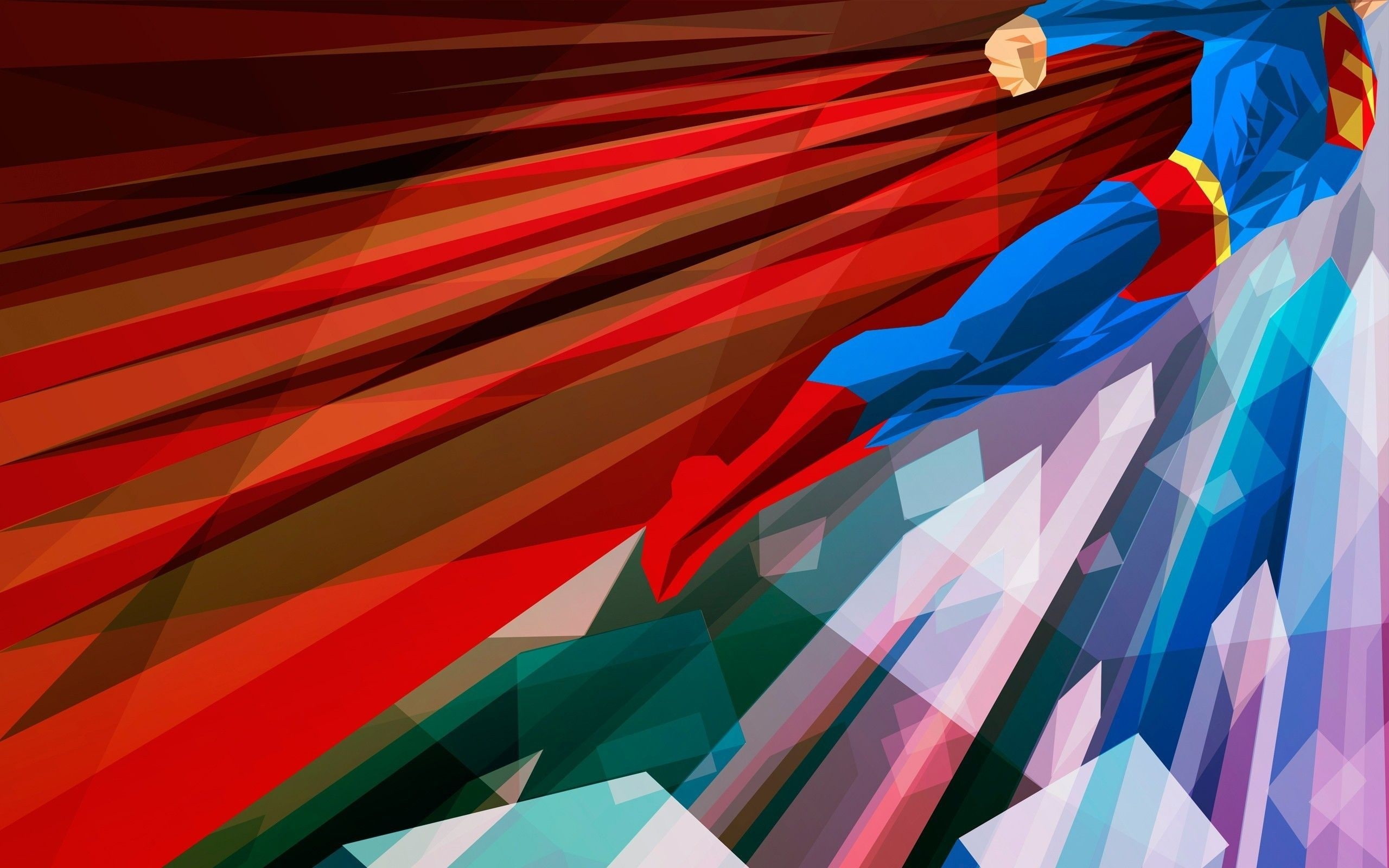abstract, Superman: The Movie, 2K, HD Wallpaper