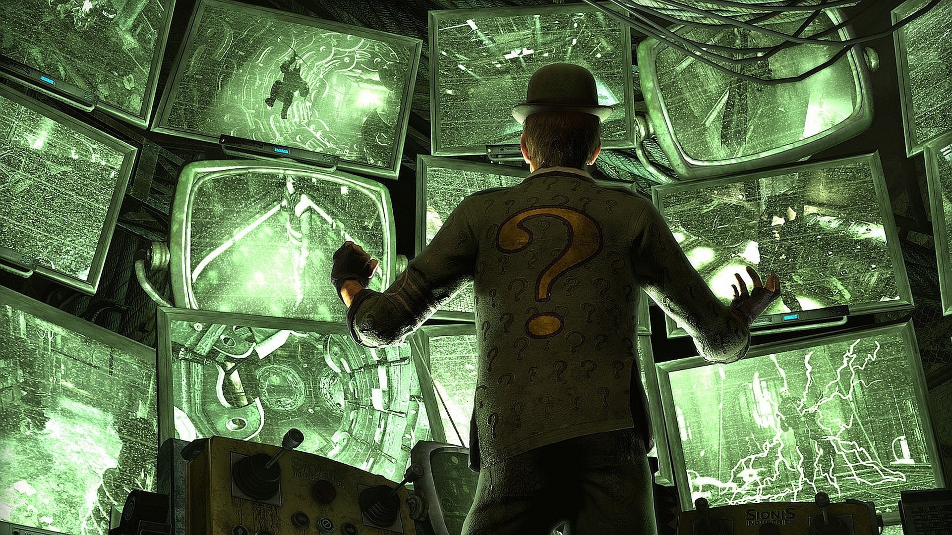 Batman, Batman: Arkham City, 1080P, Riddler, HD Wallpaper
