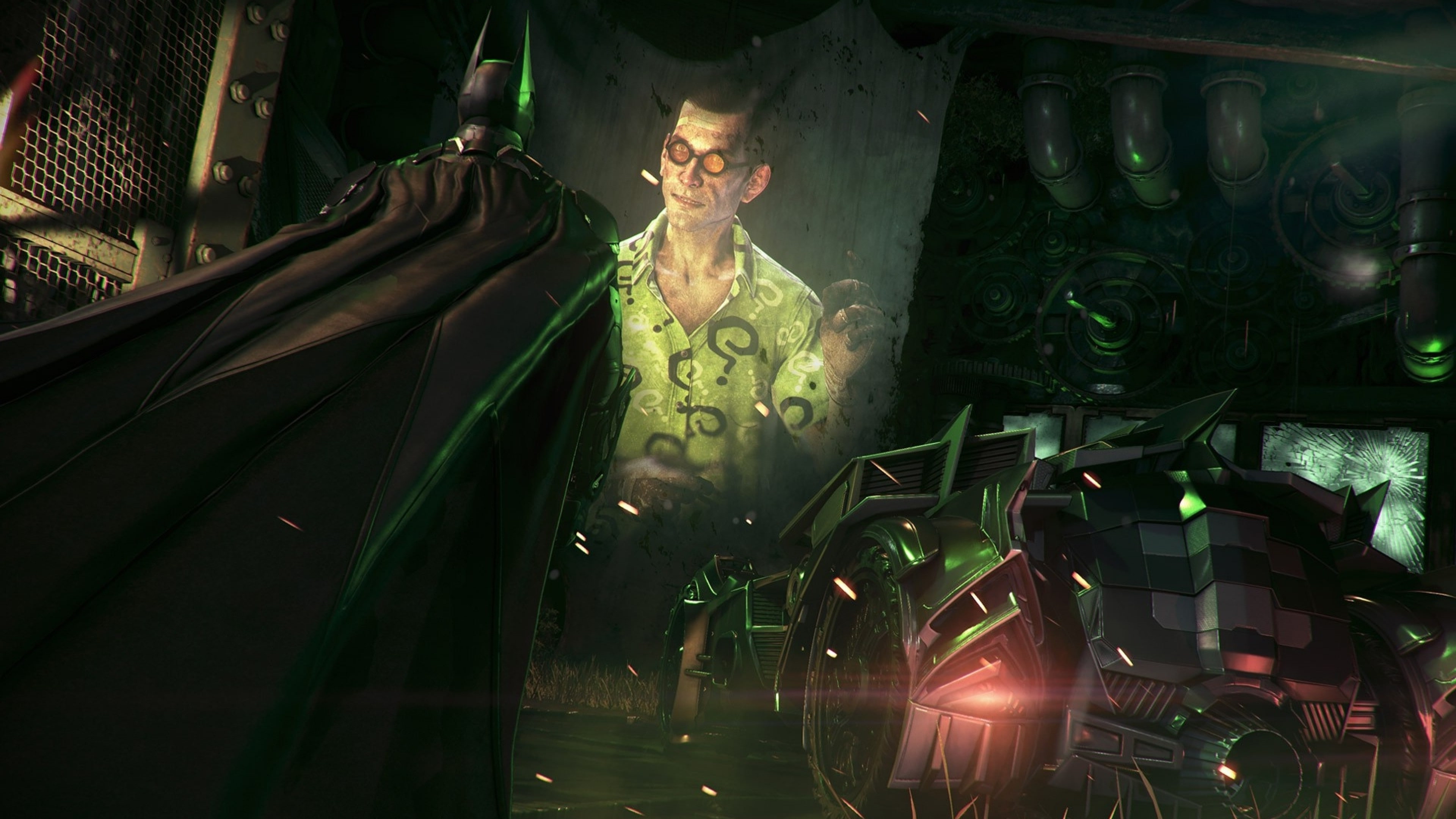 plant, Gotham City, female likeness, spirituality, human representation, creativity, leaf, nature, art and craft, The Riddler, Batman, representation, Batmobile, HD Wallpaper