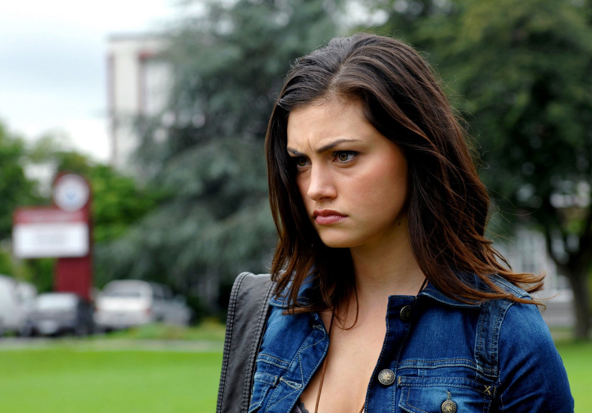 Phoebe Tonkin, girl, The Secret Circle, 1080P, dzhinsovka, HD Wallpaper