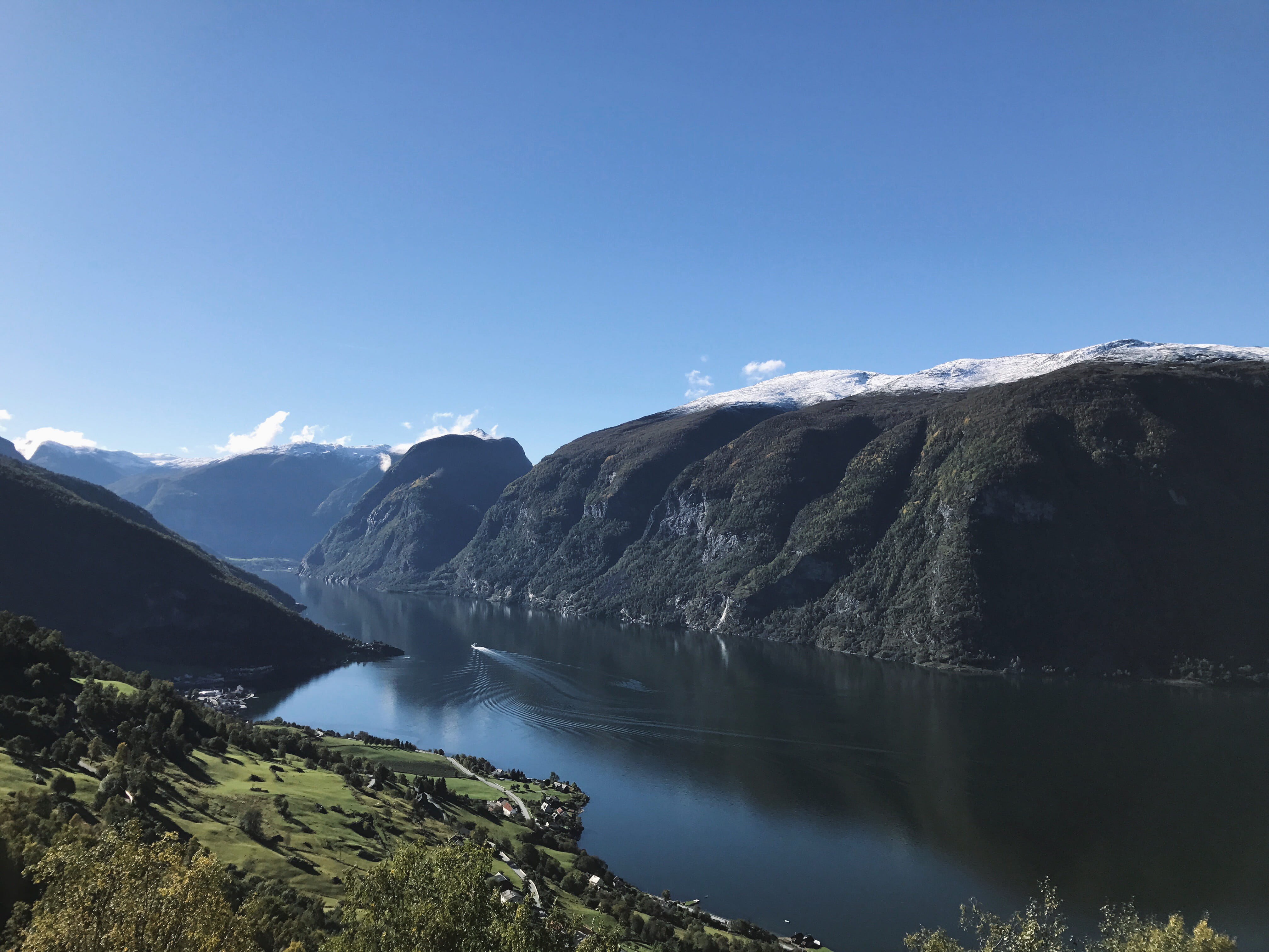 water, no people, environment, outdoors, blue, 4K, day, nature, sky, beauty in nature, tranquil scene, norway, clear sky, tranquility, landscape, winter, HD Wallpaper