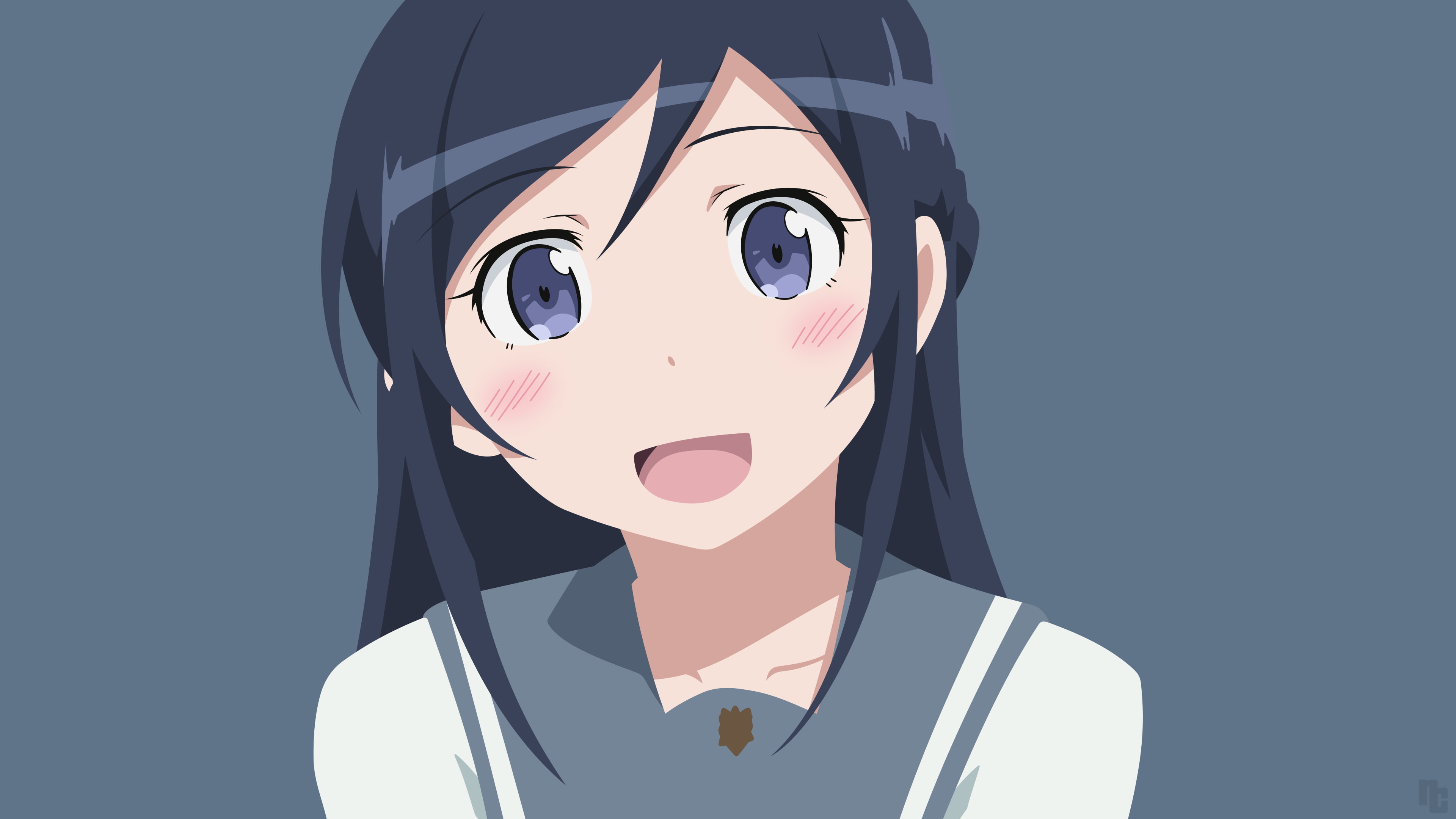 Anime, Ayase Aragaki, 4K, Oreimo, HD Wallpaper