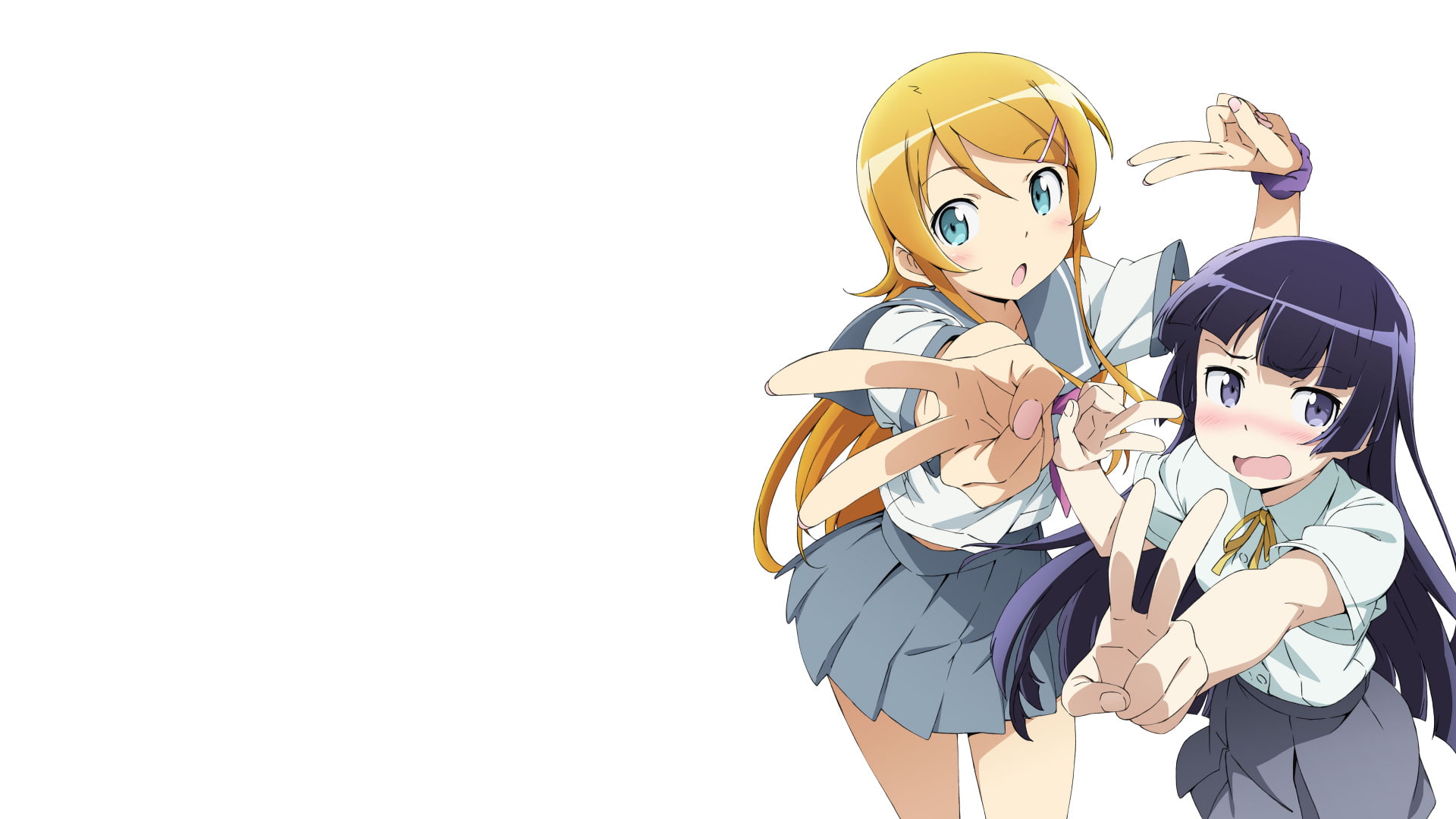 Kirino Kousaka, Anime, 1080P, Oreimo, Ruri Gokō, HD Wallpaper