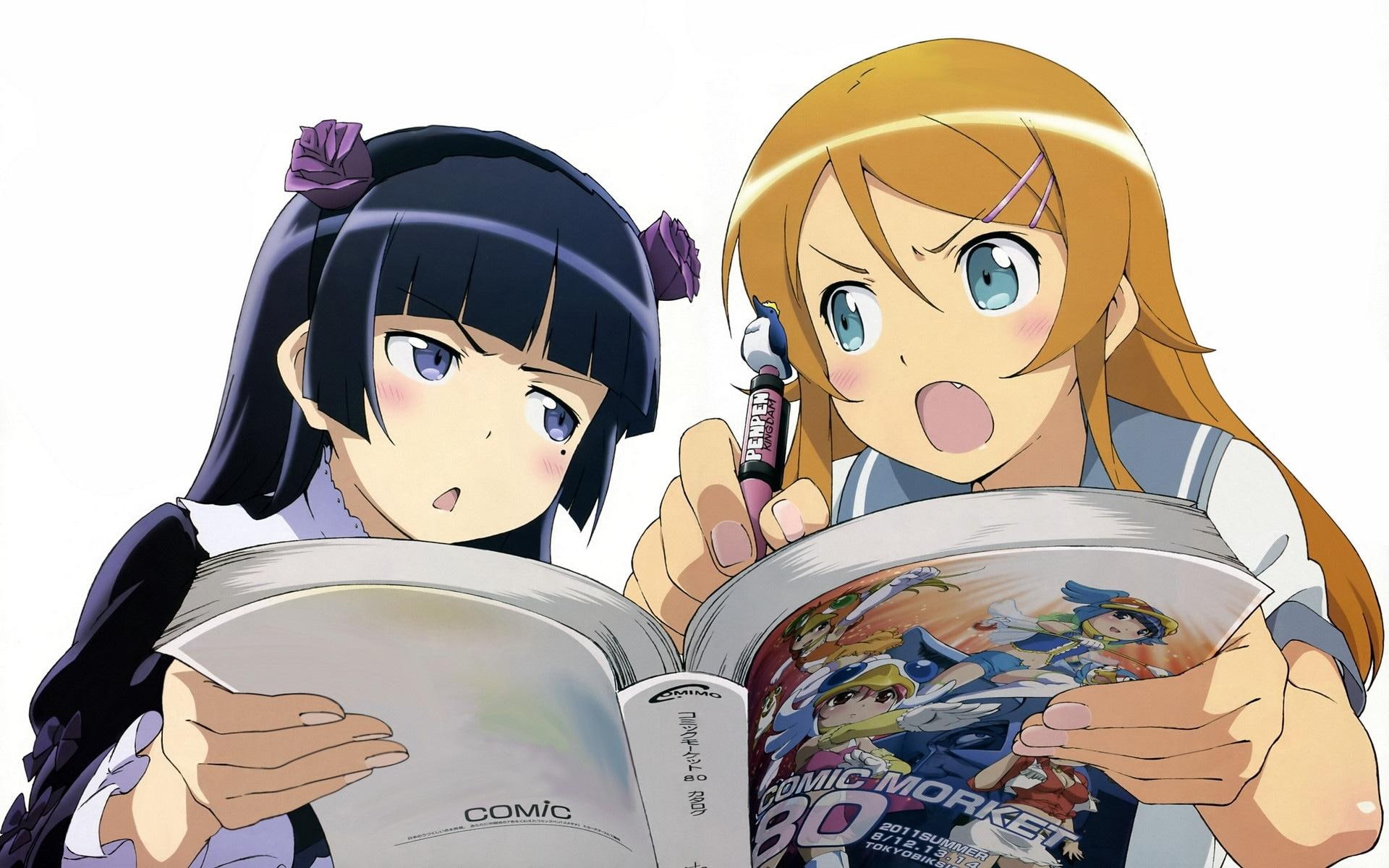 Anime, Oreimo, Ruri Gokō, 1080P, Kirino Kousaka, HD Wallpaper