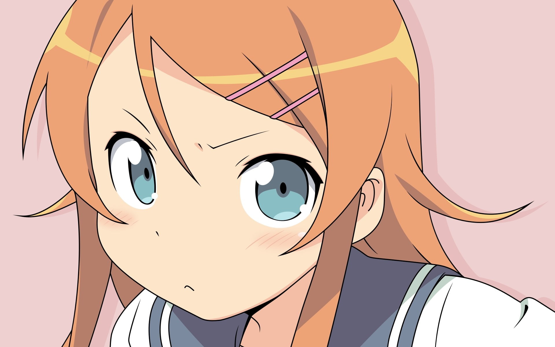 cartoon, women, representation, human body part, studio shot, body part, one person, creativity, indoors, oreimo, communication, human face, close-up, eyeglasses, HD Wallpaper