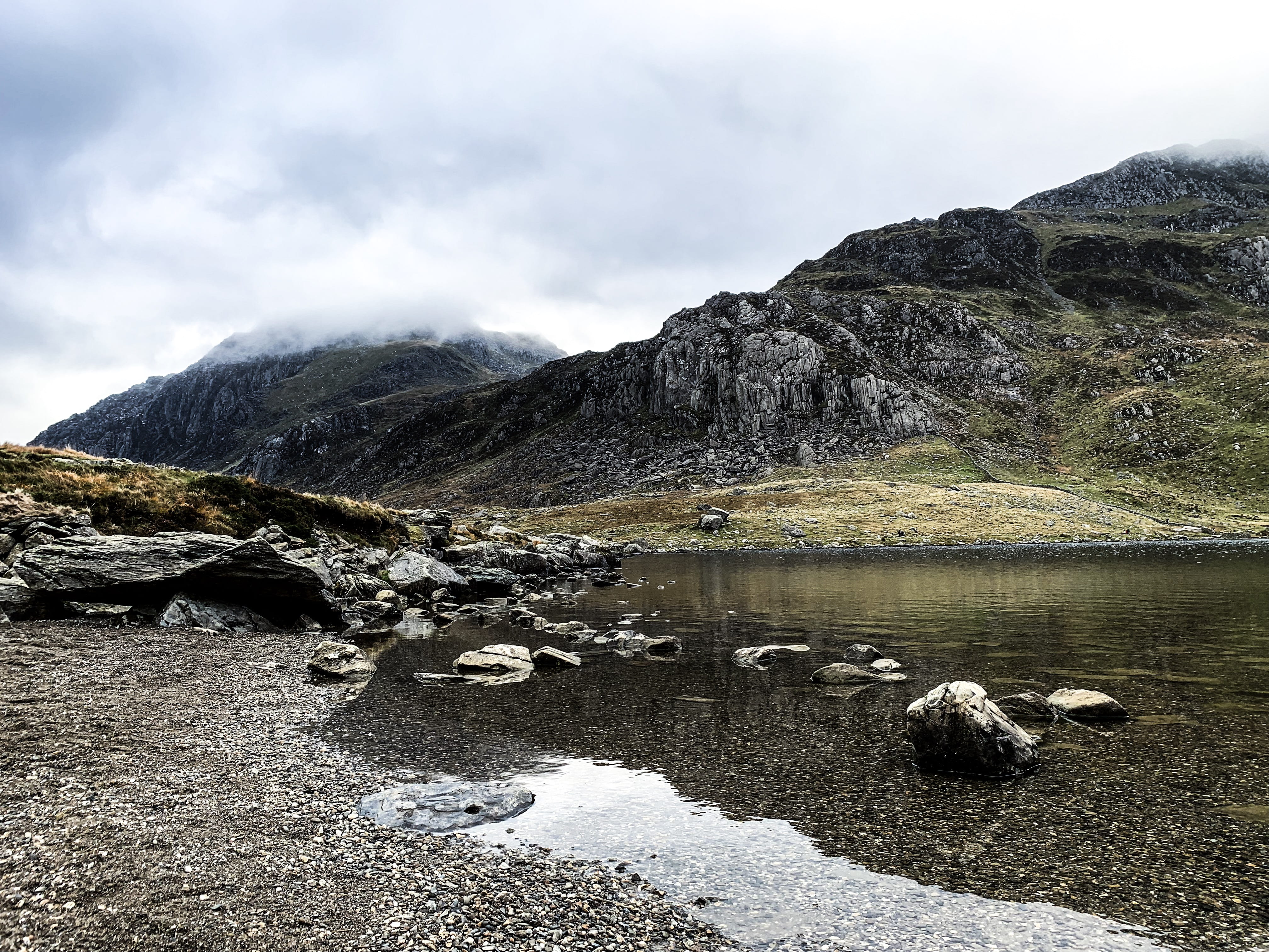 ground, water, 4K, lake, environment, mountain range, scenery, countryside, promontory, idyllic, mountain, remote, plateau, peak, way, leisure activities, HD Wallpaper