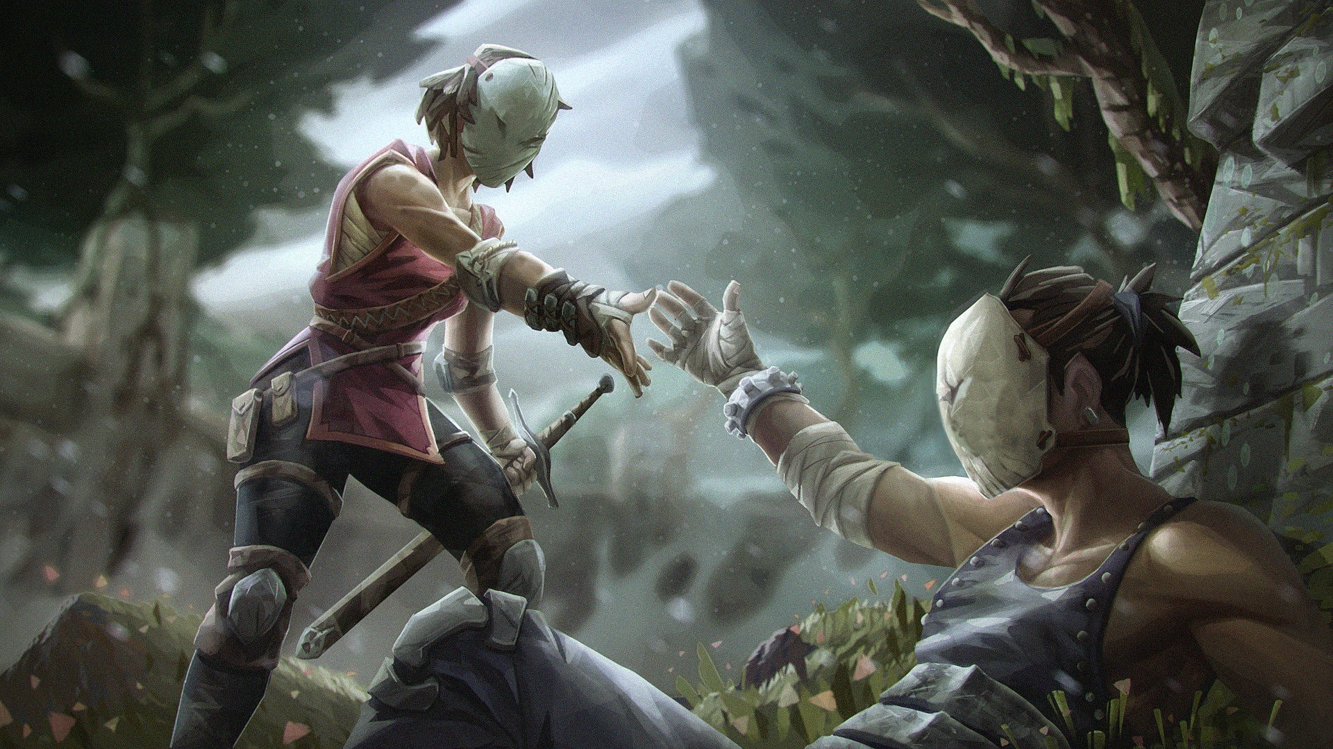 warrior, martial, absolver, kung, online, 1080P, fantasy, arts, fighting, rpg, action, HD Wallpaper