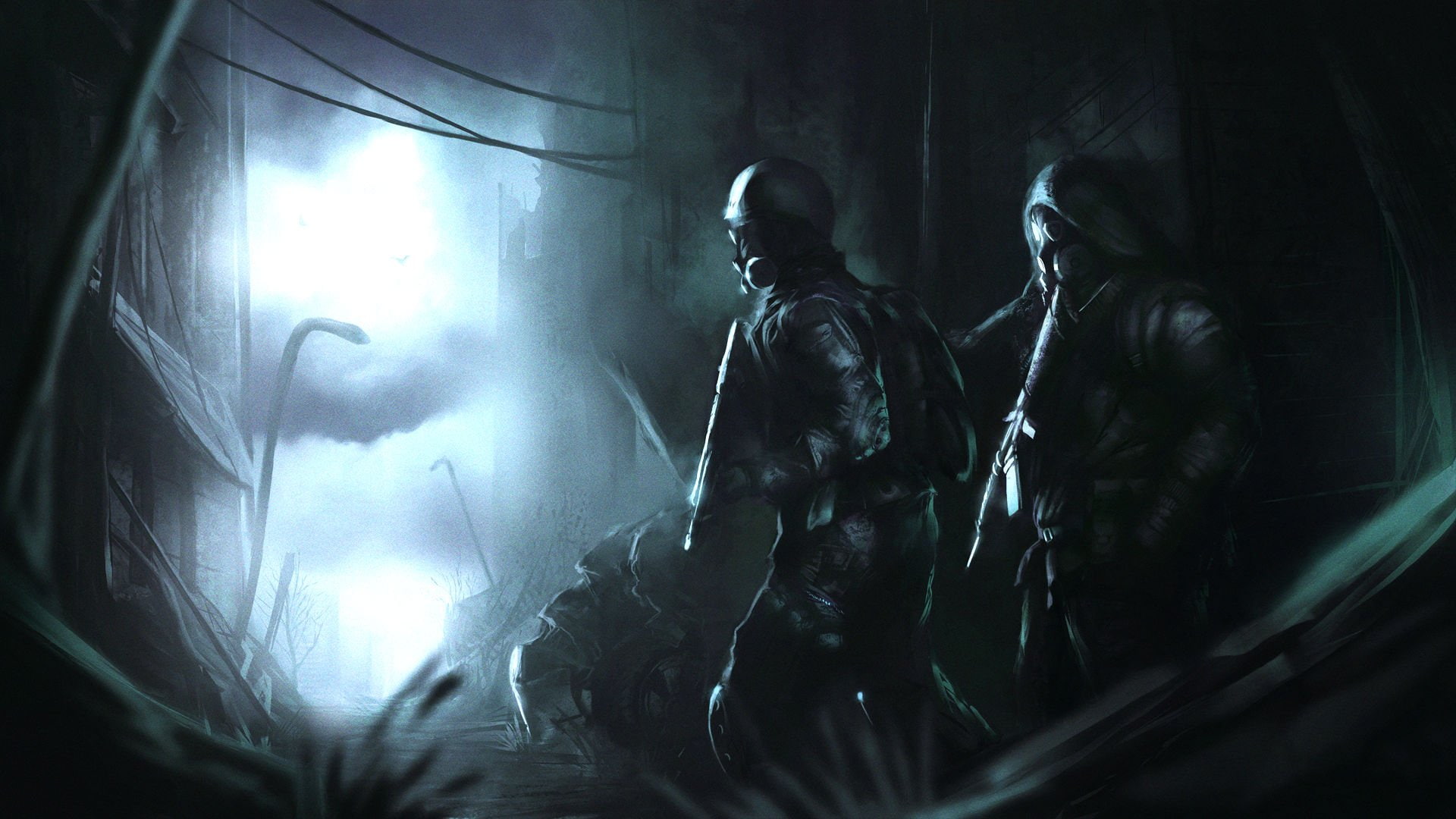 redux, dark, apocalyptic, shooter, metro, sci fi, night, horror, 1080P, 2033, survival, HD Wallpaper