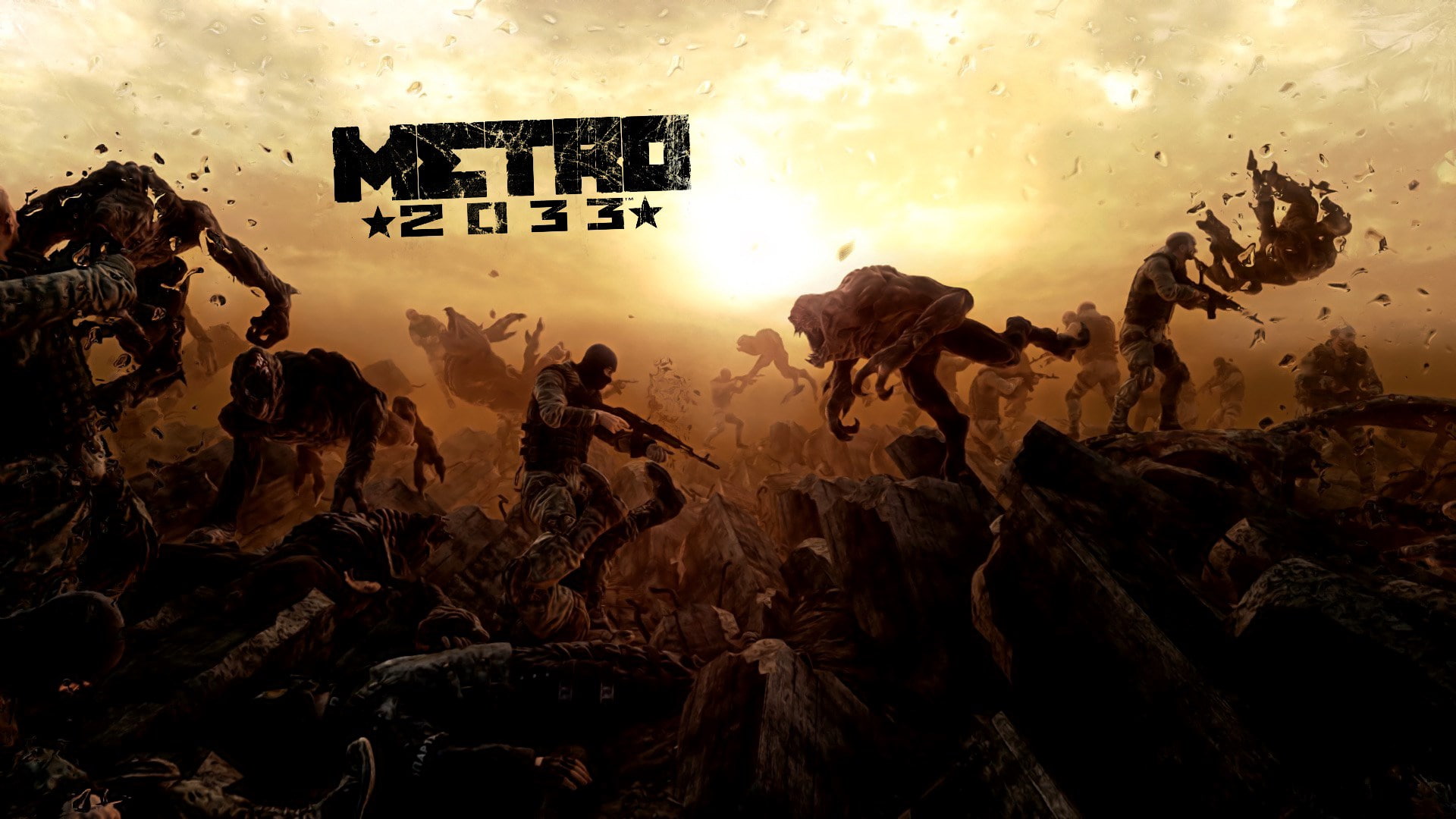nature, rock, lifestyles, people, sunset, rock formation, land, night, sky, communication, metro 2033 redux, silhouette, men, text, rock - object, 1080P, HD Wallpaper