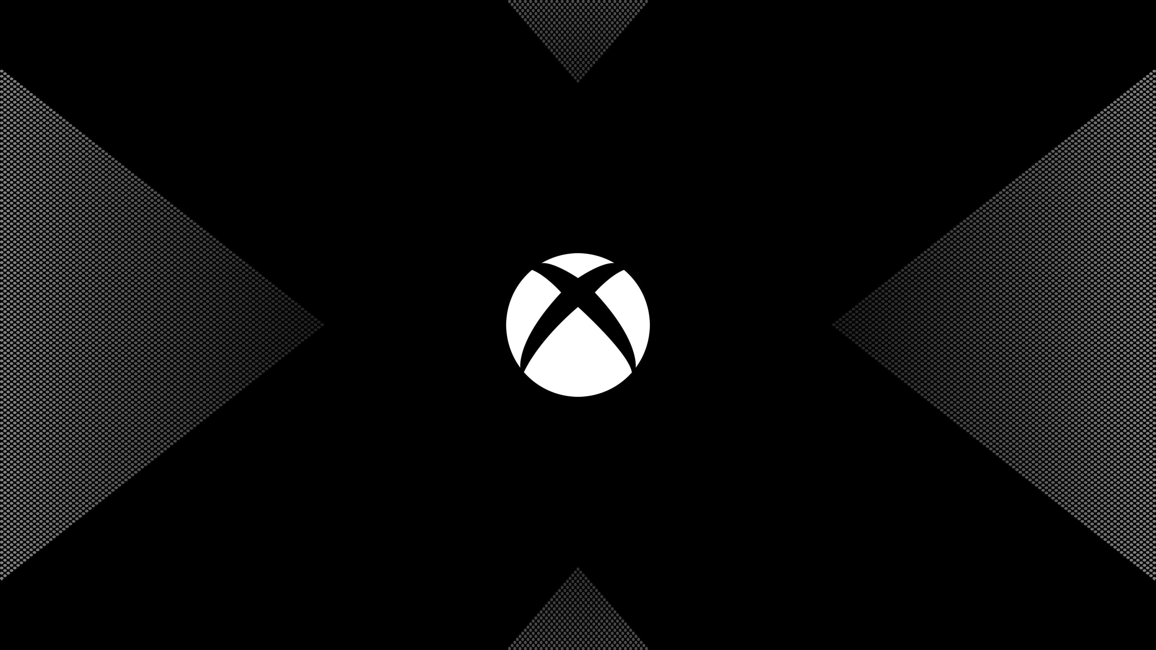 Minimal, 4K, 4K, HD, Dark, Logo, Xbox One X, HD Wallpaper