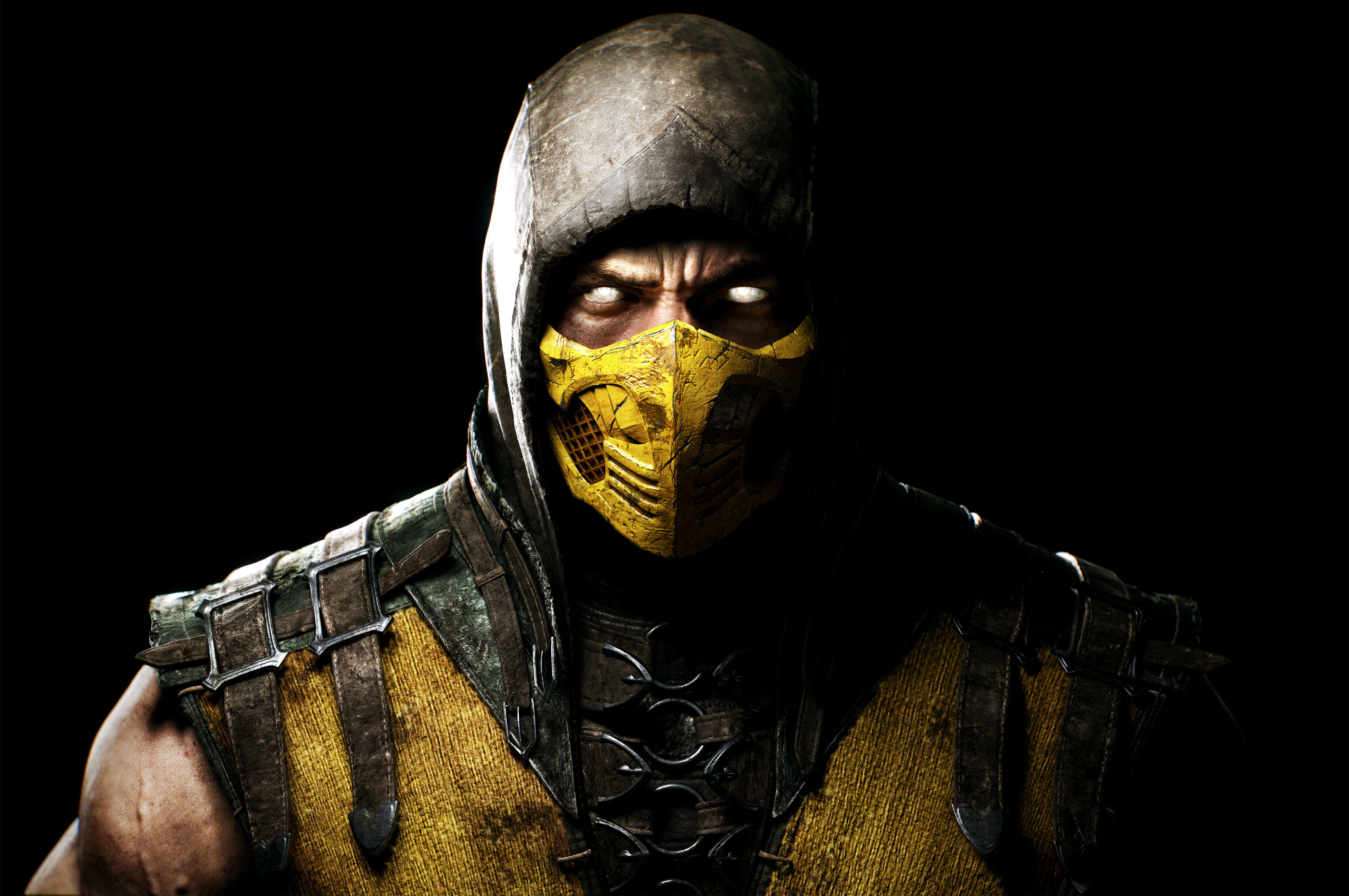 PS4, Mortal Kombat X, Scorpion, Xbox One, kombat, PC Games, mortal, 4K, HD Wallpaper