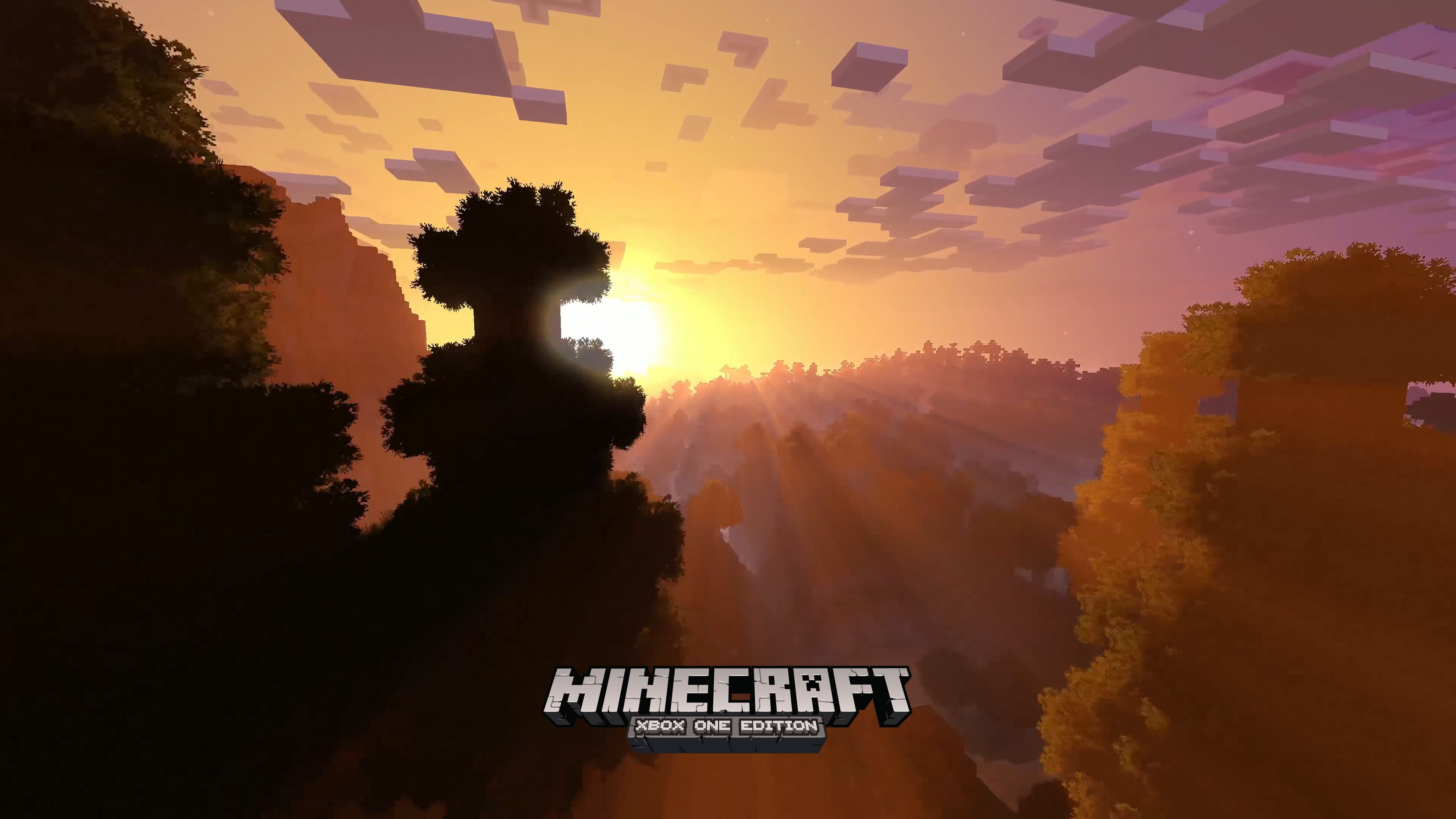 Minecraft 4k edition, xBox One X, game, 4K, screenshot, poster, E3 2017, minecraft, HD Wallpaper