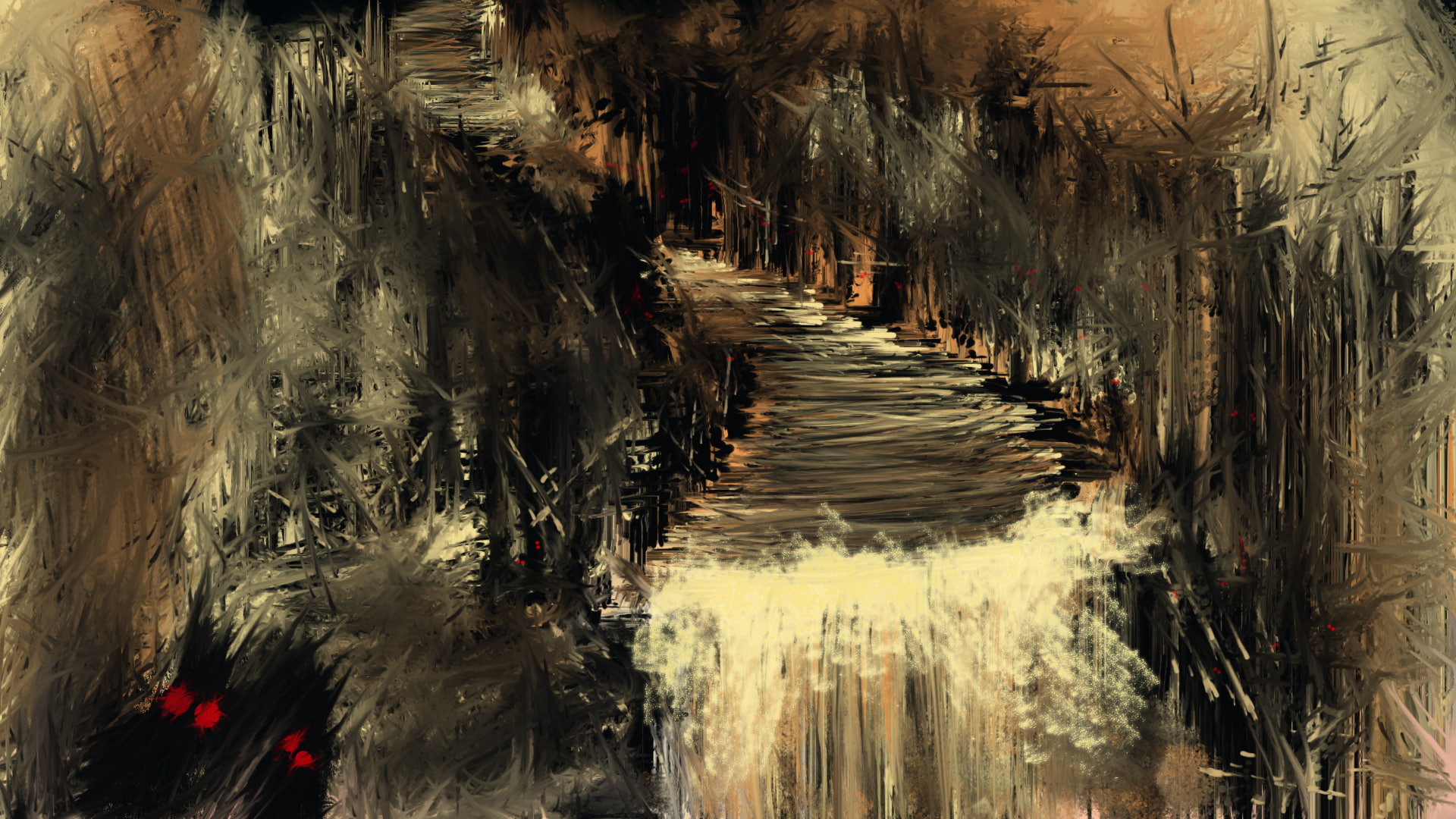 creature, horror, river, 1080P, HD Wallpaper