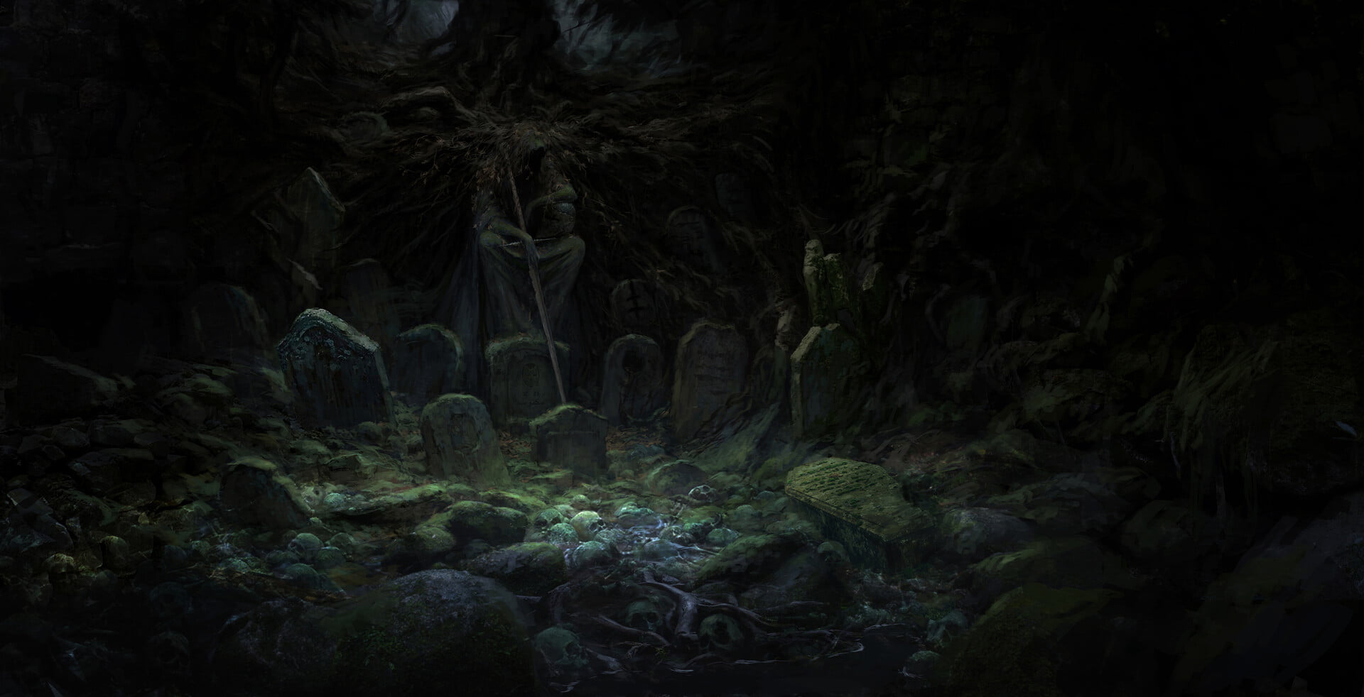 digital art, Artem Demura, dark, fantasy art, 1080P, HD Wallpaper